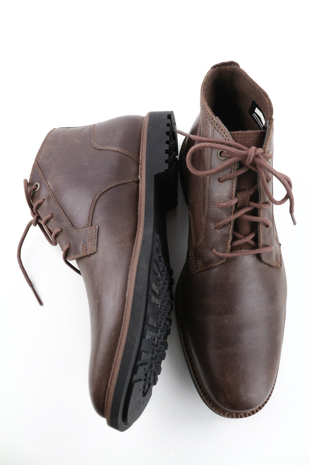 TIMBERLAND A1QDX vyriški rudi batai EU40 UK6.5 odiniai „Defender Repellent Systems“ 