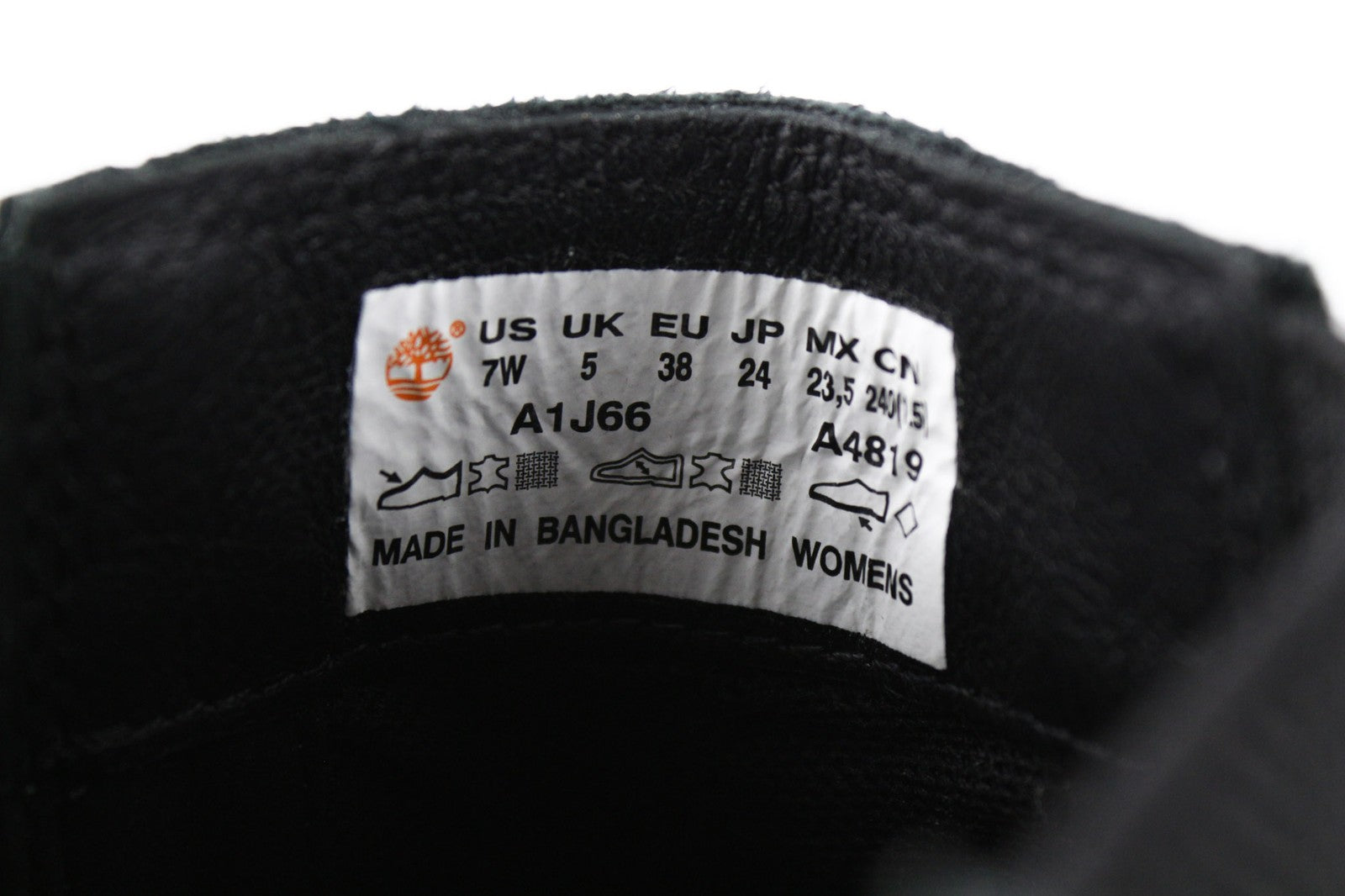 TIMBERLAND A1J66 moteriški juodi aulinukai „Chelsea“ EU38 UK5 odiniai migdolų formos noselės 