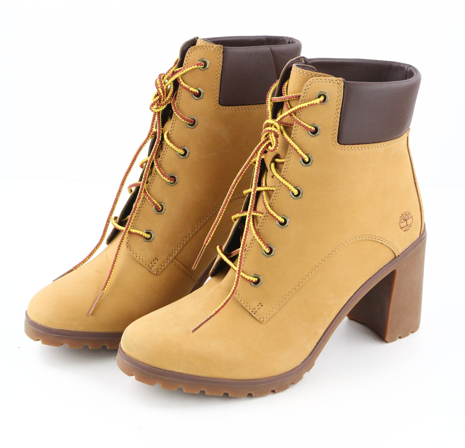 TIMBERLAND A1HLS moteriški aulinukai su kulniuku EU40 UK7 rudi „Allington“ odiniai „Ortholite“ 