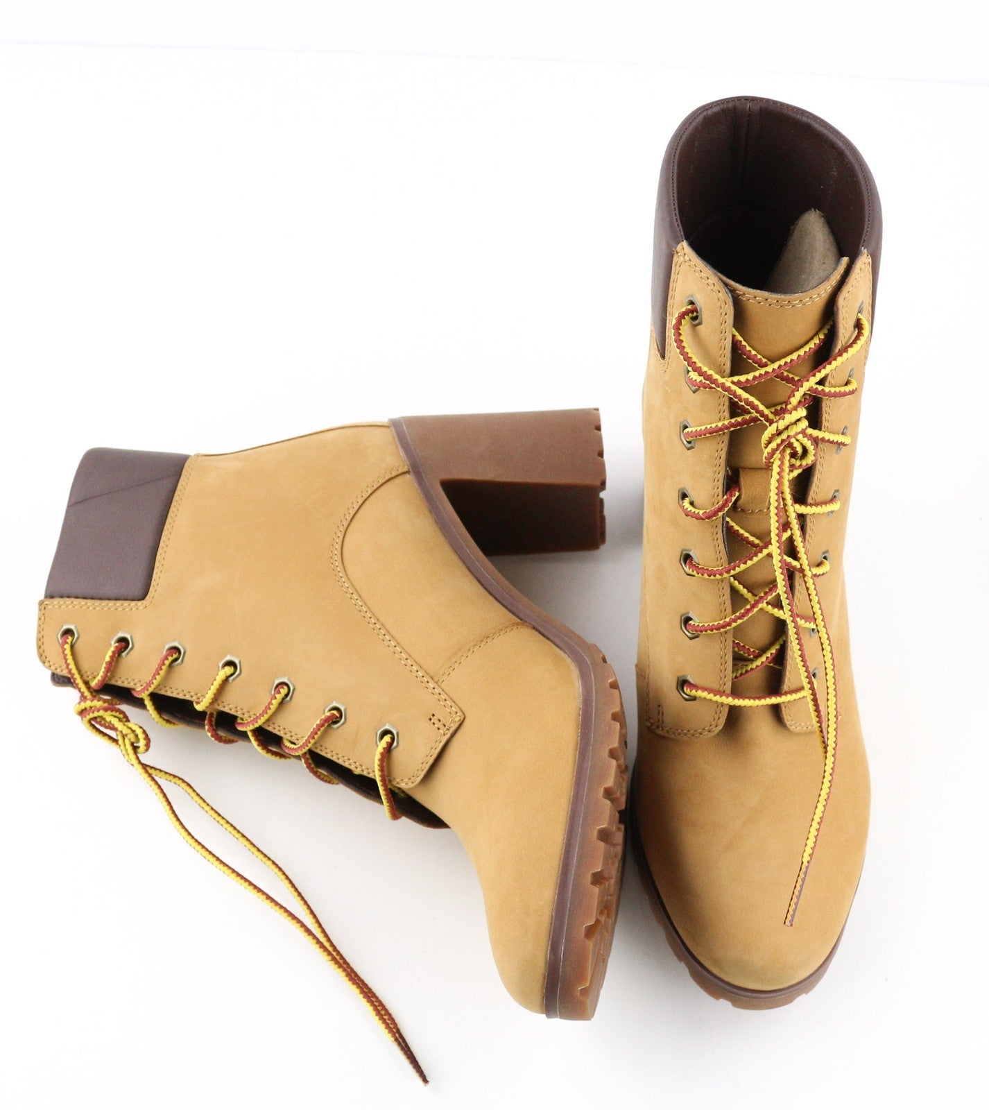 TIMBERLAND A1HLS moteriški aulinukai su kulniuku EU40 UK7 rudi „Allington“ odiniai „Ortholite“ 