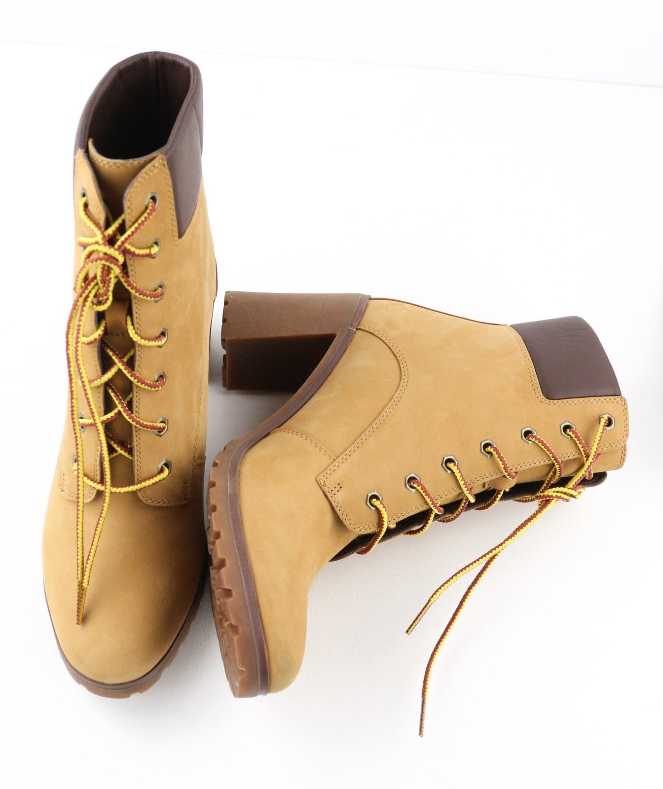 TIMBERLAND A1HLS moteriški aulinukai su kulniuku EU40 UK7 rudi „Allington“ odiniai „Ortholite“ 