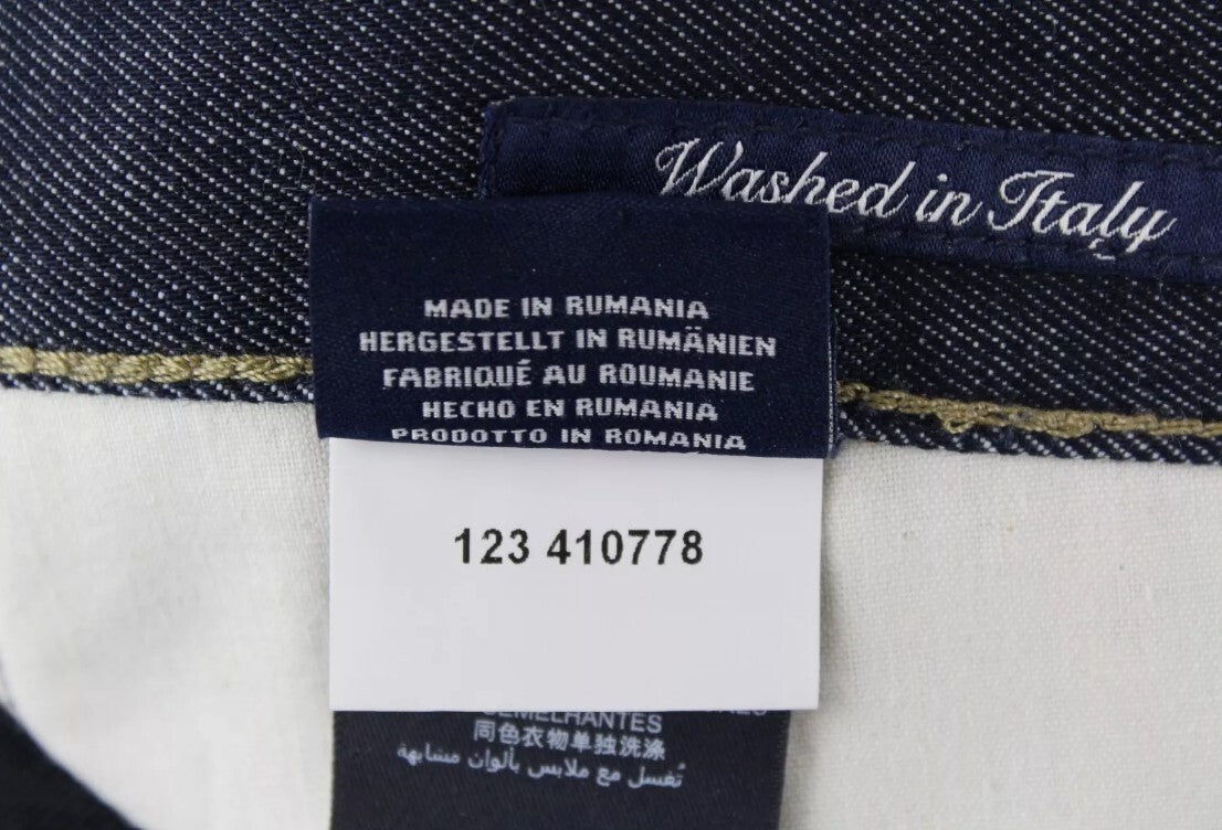 GANT Nelly Women Jeans W29/L34 Blue Regular  Stretchy Low Waist Zip Fly Narrow