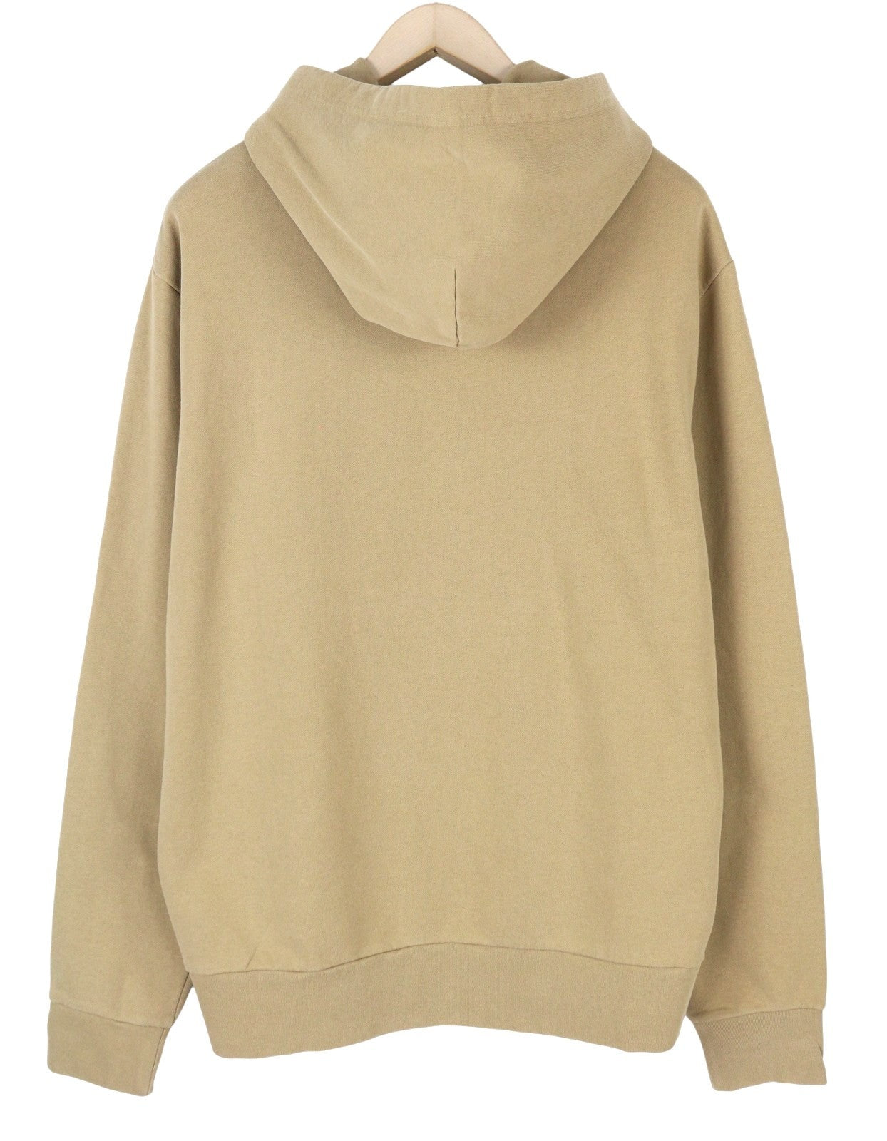 RALPH LAUREN vyriškas džemperis su gobtuvu XL dydžio šviesiai rudas megztinis su kengūros kišene ir logotipu, RRP199 