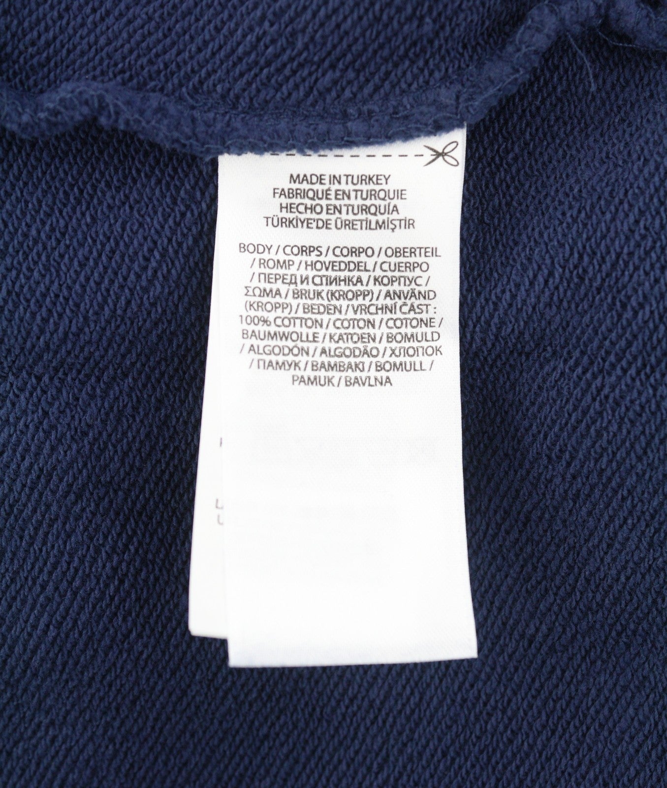 RALPH LAUREN Classics Navy vyriškas džemperis su gobtuvu XL dydžio megztinis su kengūros kišene ir gobtuvu 