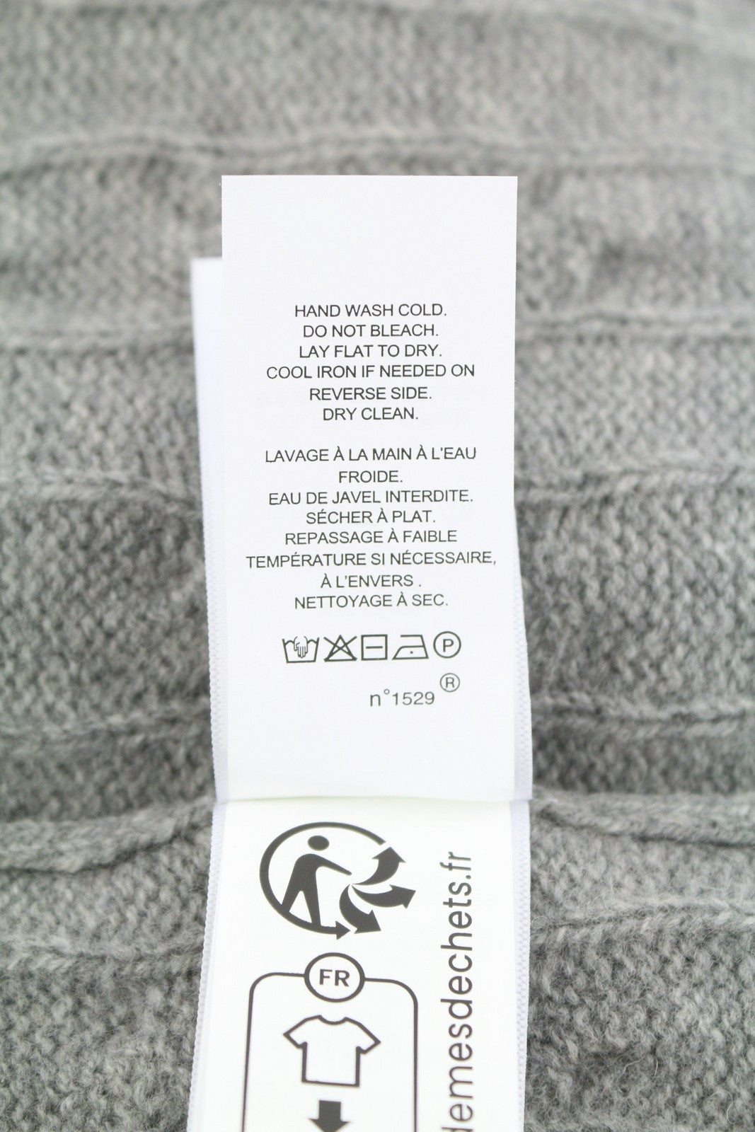 RALPH LAUREN Classics megztinis vyrams, pilkas melanžas, vilnonis kašmyras, RRP225 