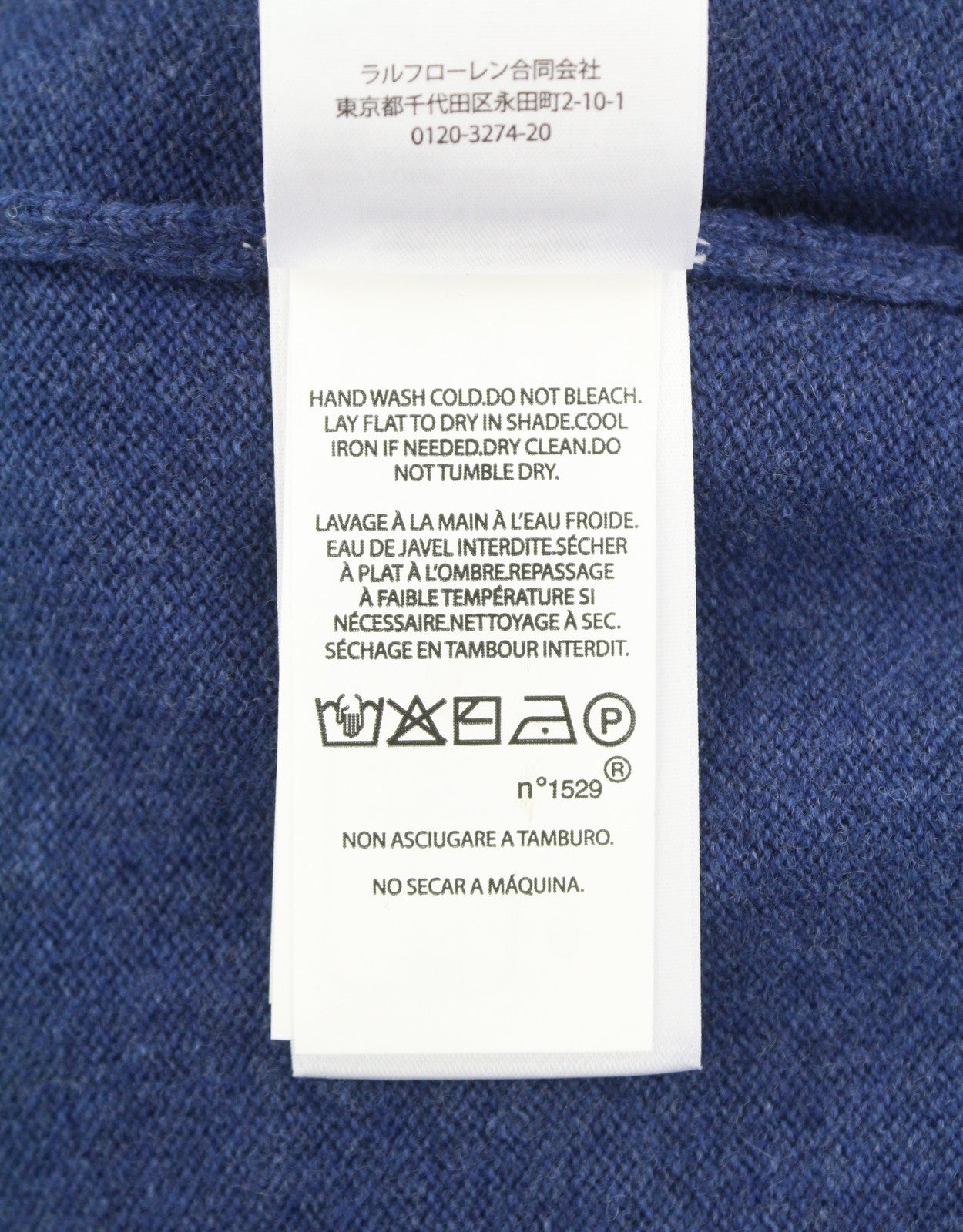 RALPH LAUREN Classics Navy vyriškas megztinis S Mėlynas vilnonis, aptemptas megztinis su puse užtrauktuko RRP229 