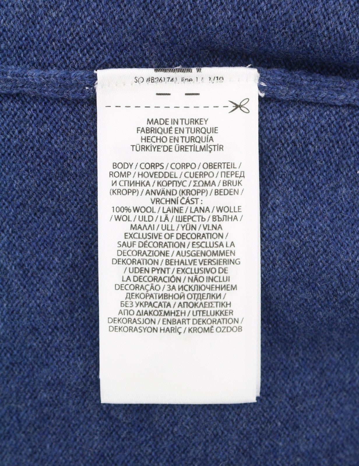 RALPH LAUREN Classics Navy vyriškas megztinis S Mėlynas vilnonis, aptemptas megztinis su puse užtrauktuko RRP229 