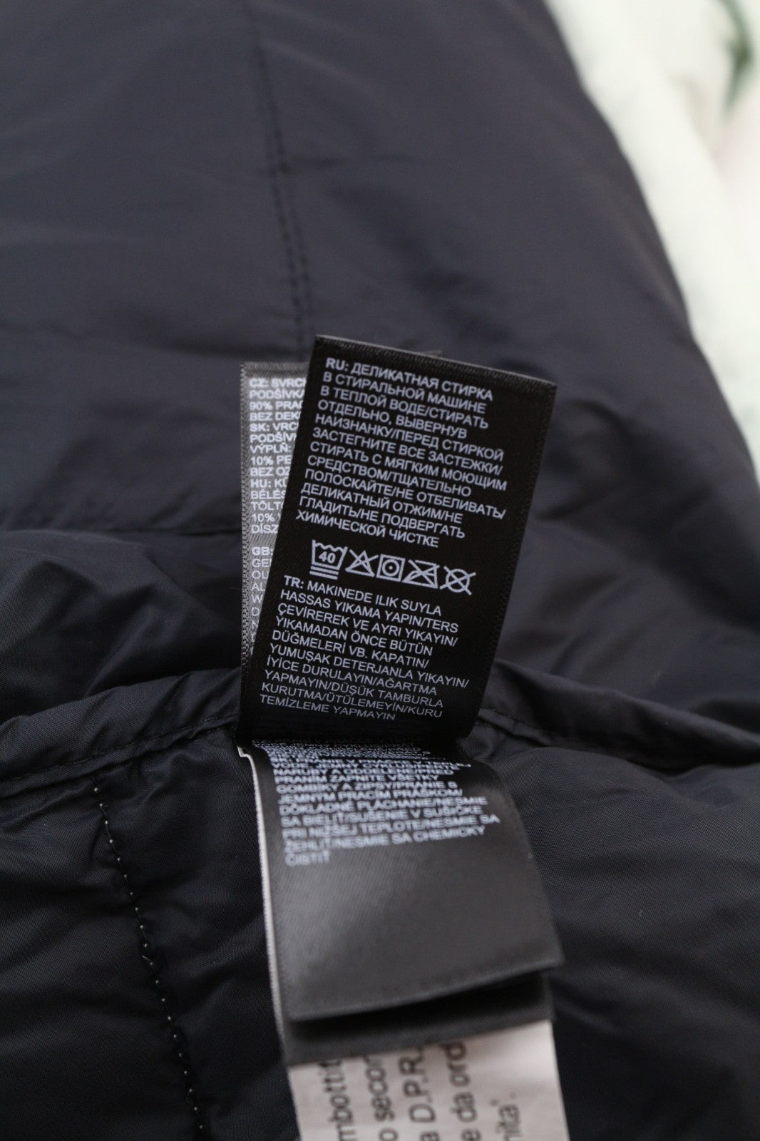 THE NORTH FACE 1996 Retro Nuptse Men's S Black Puffer Jacket 700 Down Lined