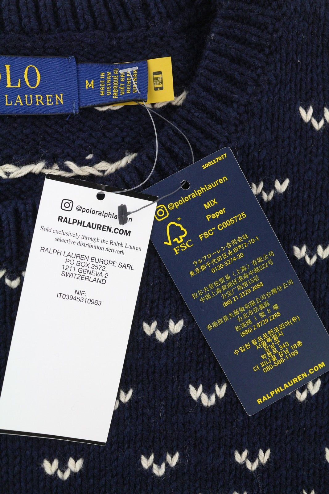 RALPH LAUREN vyriškas megztinis M tamsiai mėlynas kašmyro mišinio aptemptas megztinis RRP299 