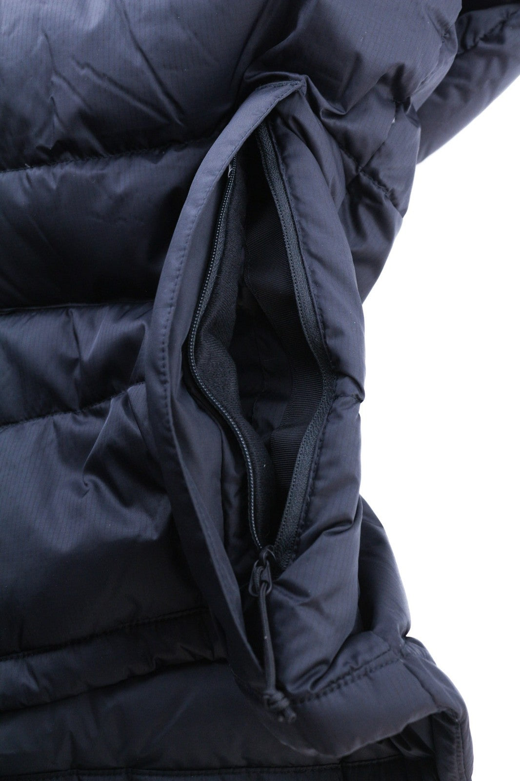 „THE NORTH FACE Diablo Down“ vyriška dygsniuota 700 pūkinė striukė, juoda, S, RRP 350 