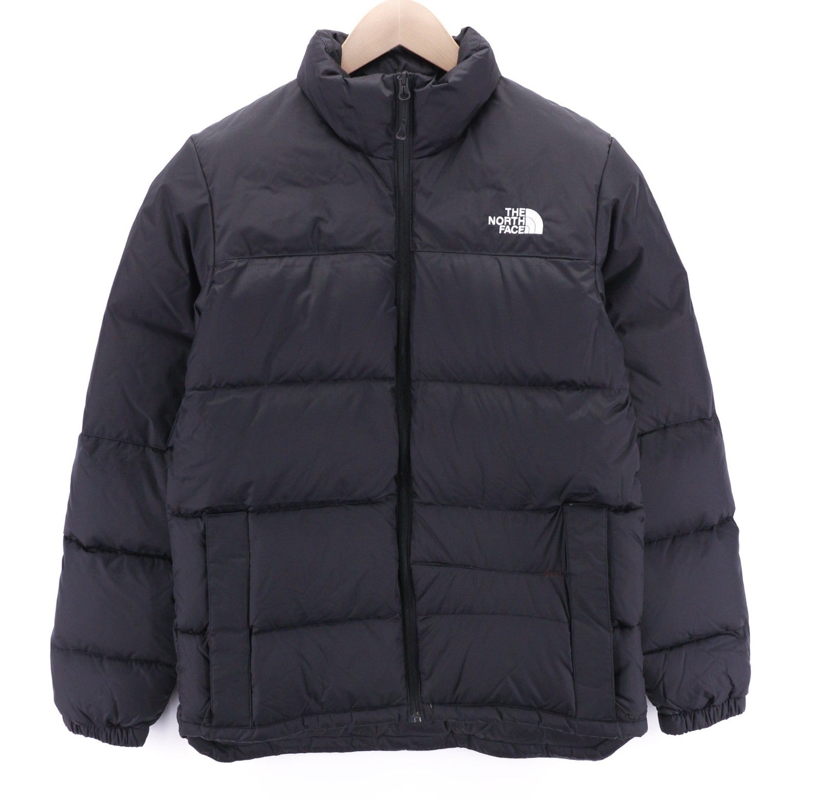 „THE NORTH FACE Diablo Down“ vyriška dygsniuota 700 pūkinė striukė, juoda, S, RRP 350 