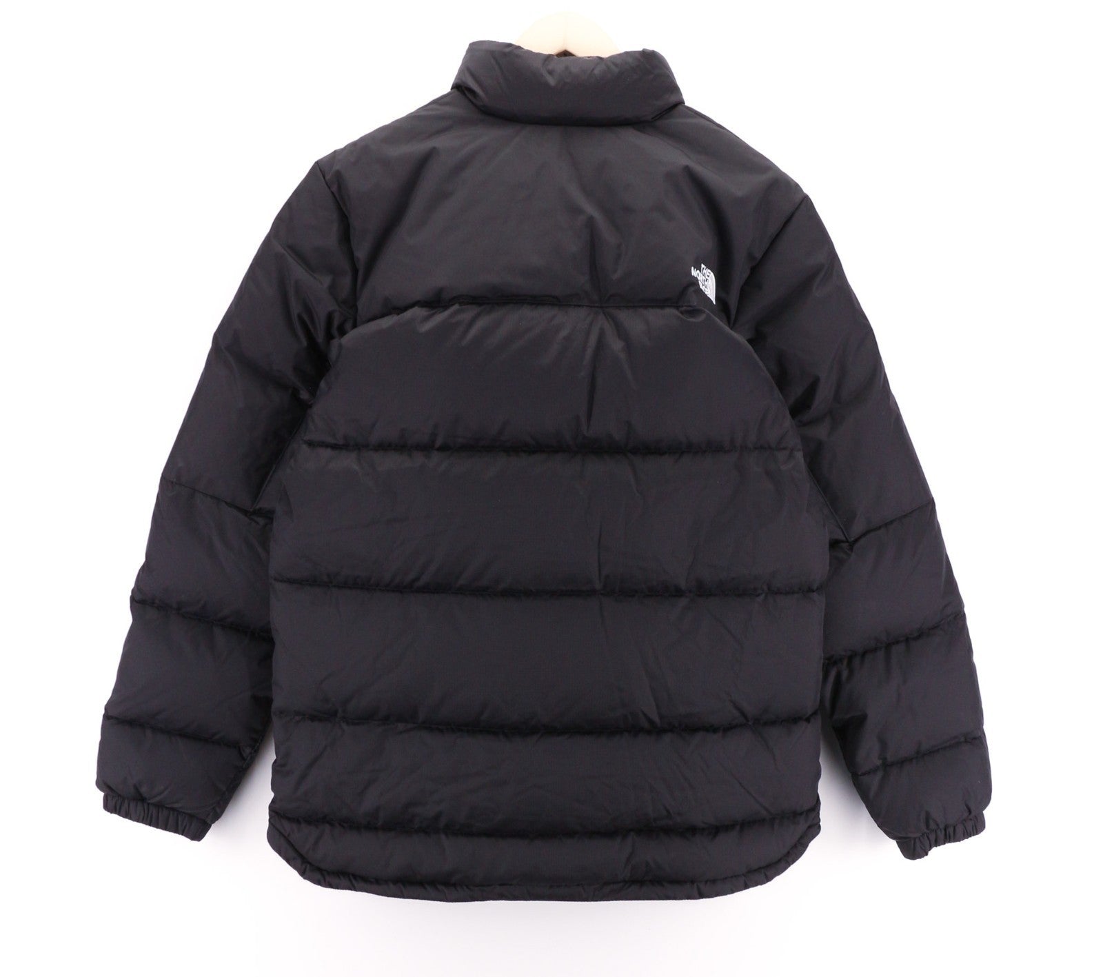 „THE NORTH FACE Diablo Down“ vyriška juoda dygsniuota pūkinė striukė su 700 užpildu, RRP 350 