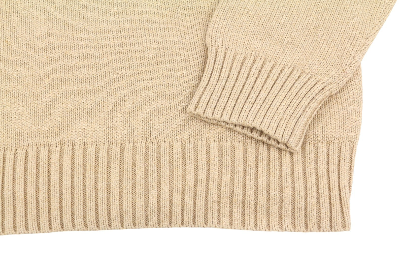 RALPH LAUREN Classics rudas vyriškas megztinis L dydžio, aptemptas, apvalios kaklo iškirptės, RRP199 