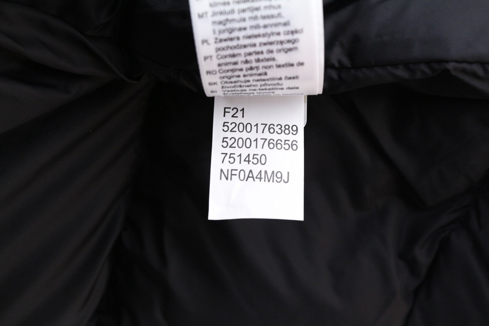 THE NORTH FACE Diablo Down vyriška dygsniuota pūkinė striukė, L dydžio, juoda, 700 fill, RRP 350 