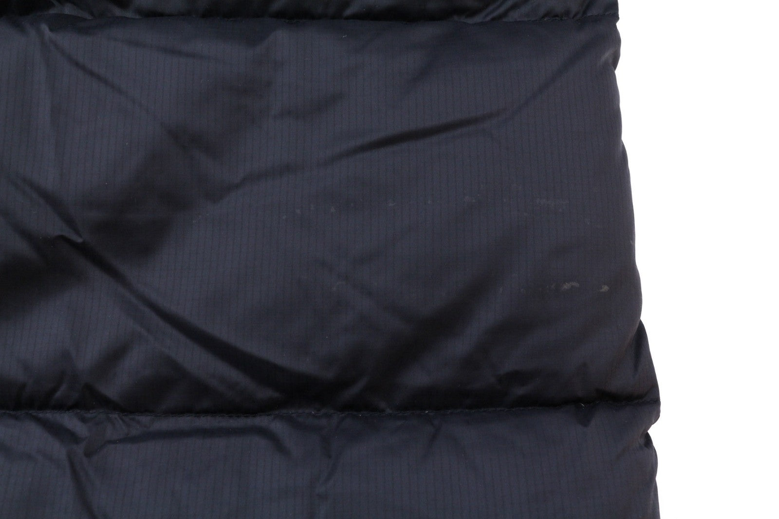 THE NORTH FACE Diablo Down vyriška dygsniuota pūkinė striukė, L dydžio, juoda, 700 fill, RRP 350 