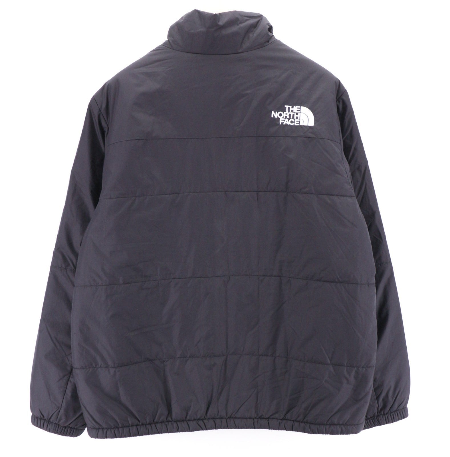 „THE NORTH FACE Gosei“ vyriška XL dydžio paminkštinta juoda striukė su pamušalu, užtrauktuku ir kišenėmis su logotipu. 