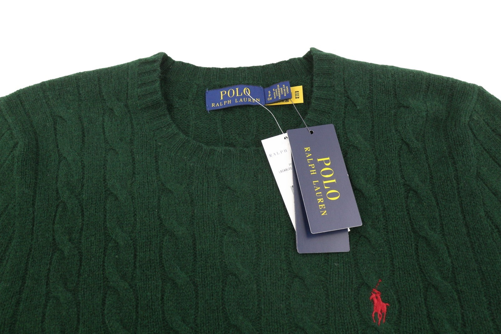 RALPH LAUREN vyriškas megztinis S dydžio tamsiai žalias vilnonis kašmyro tamprus megztinis RRP240 