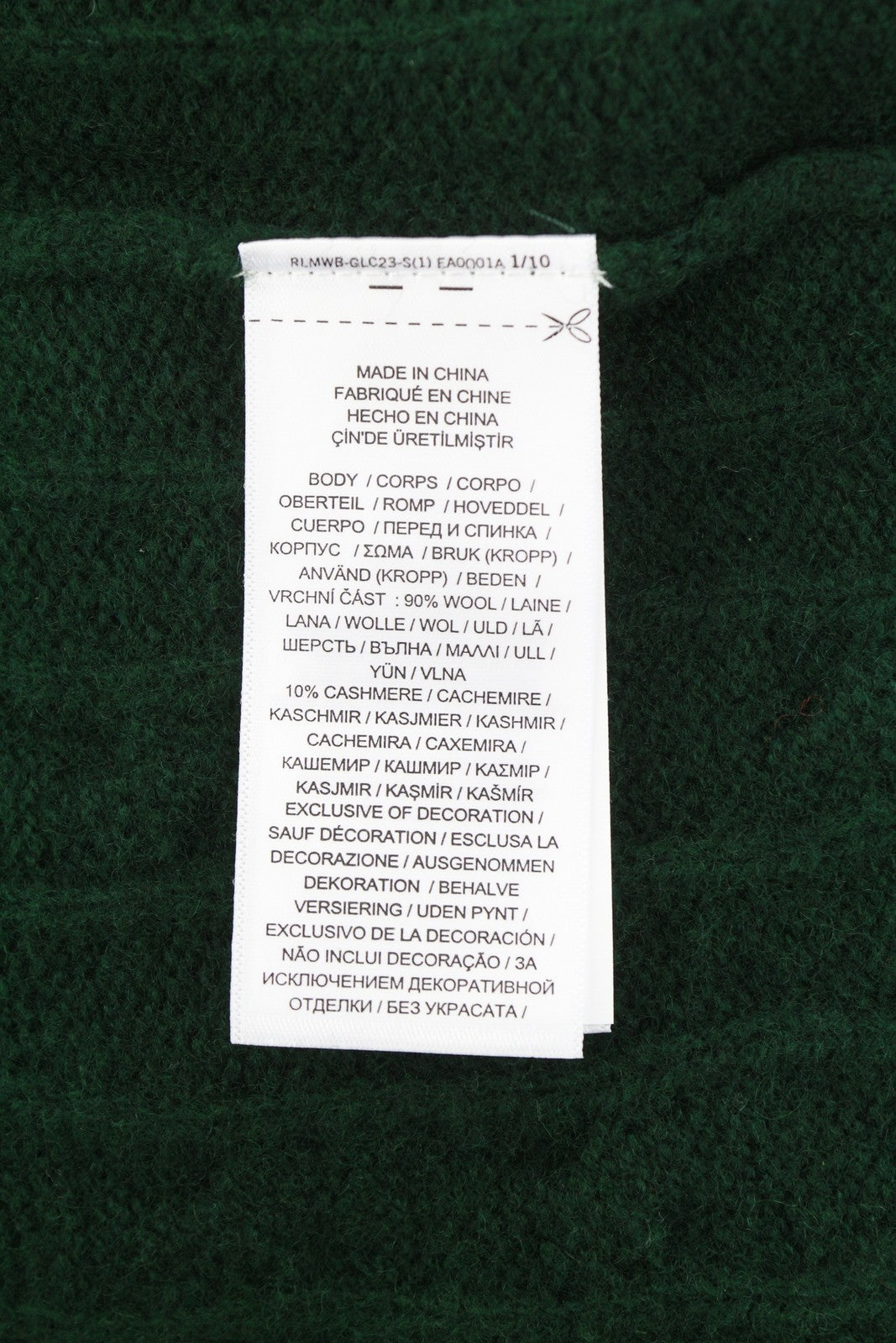 RALPH LAUREN vyriškas megztinis S dydžio tamsiai žalias vilnonis kašmyro tamprus megztinis RRP240 