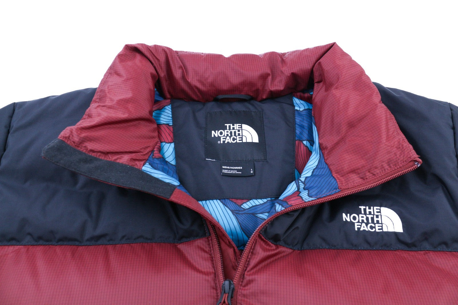 „THE NORTH FACE Diablo Down“ vyriška pašiltinta striukė L 700, paminkštinta, su užtrauktuku ir RRP 350 