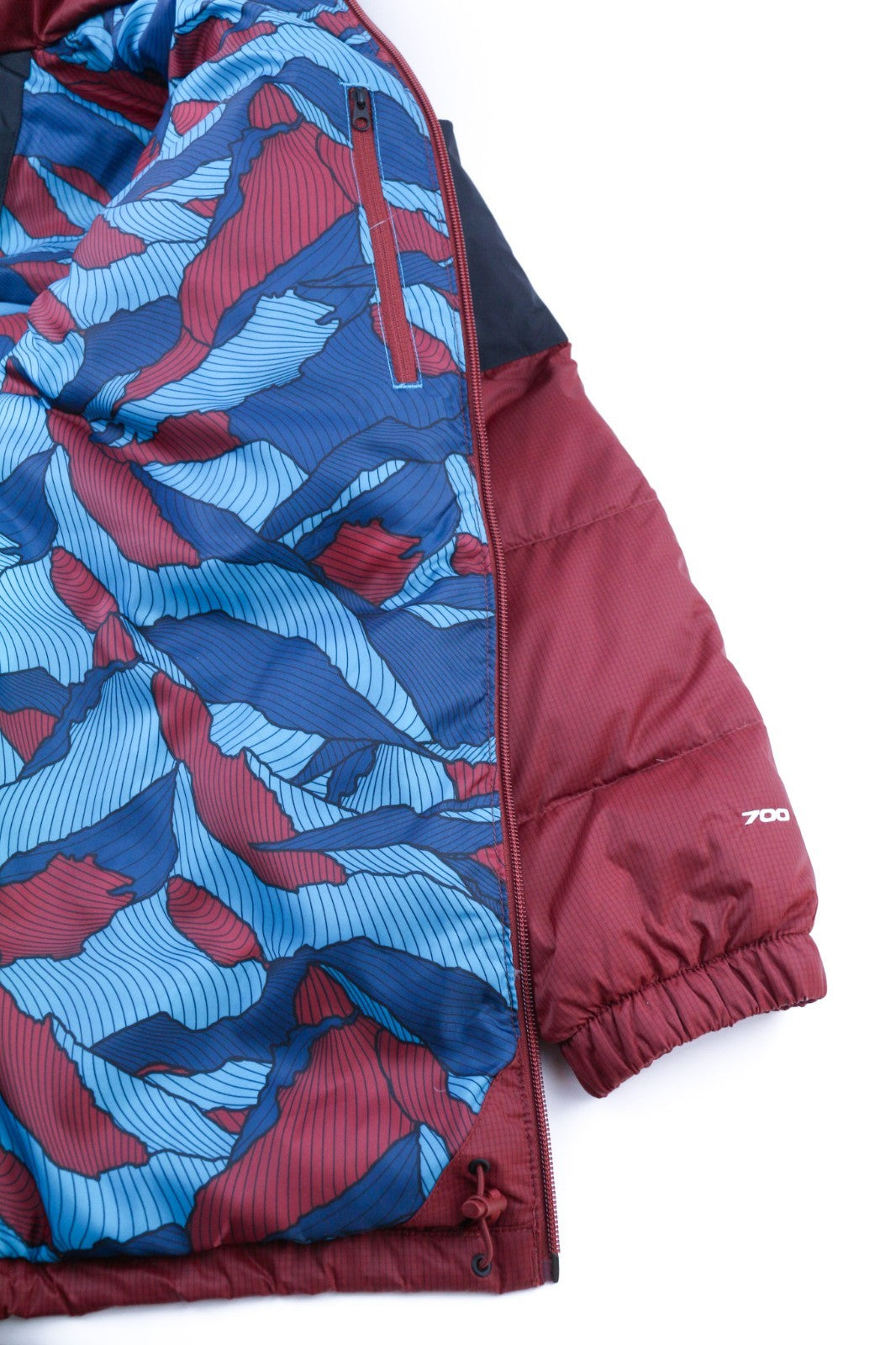 „THE NORTH FACE Diablo Down“ vyriška pašiltinta striukė L 700, paminkštinta, su užtrauktuku ir RRP 350 