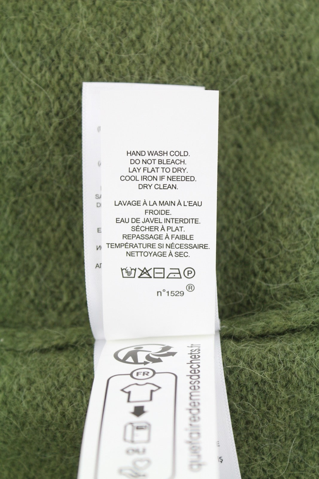 RALPH LAUREN Classics New Olive vyriškas megztinis M melanžo vilnos ir alpakų mišinio megztinis 