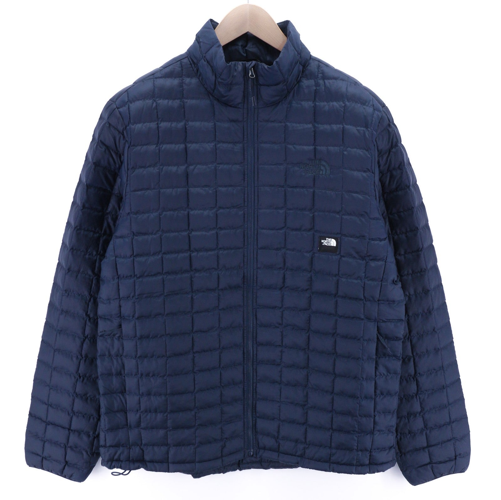 THE NORTH FACE T93Y3N vyriška XL dydžio „Thermoball“ ekologiška izoliuota striukė su mėlyna užtrauktuku, RRP199 