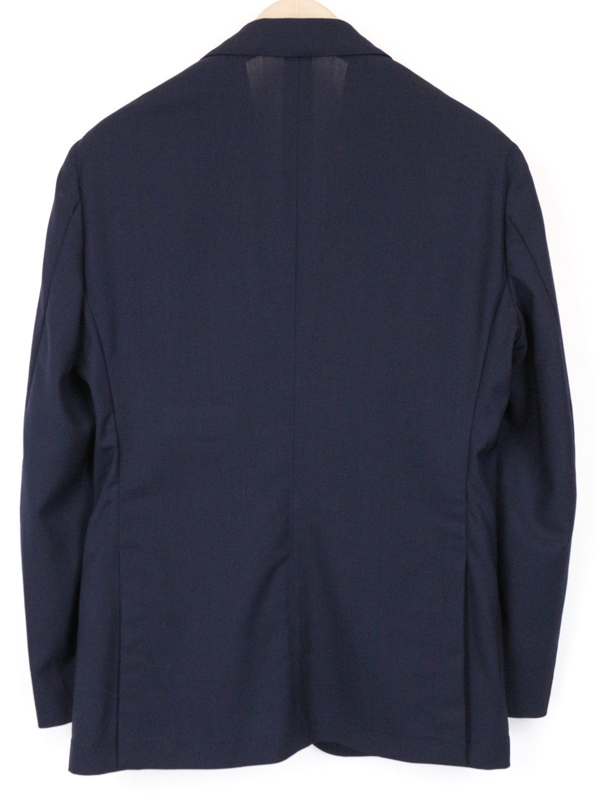 SUITSUPPLY Havana Traveller Men's Suit 36S Blue Wool Slim 2Pc Formal Unlined