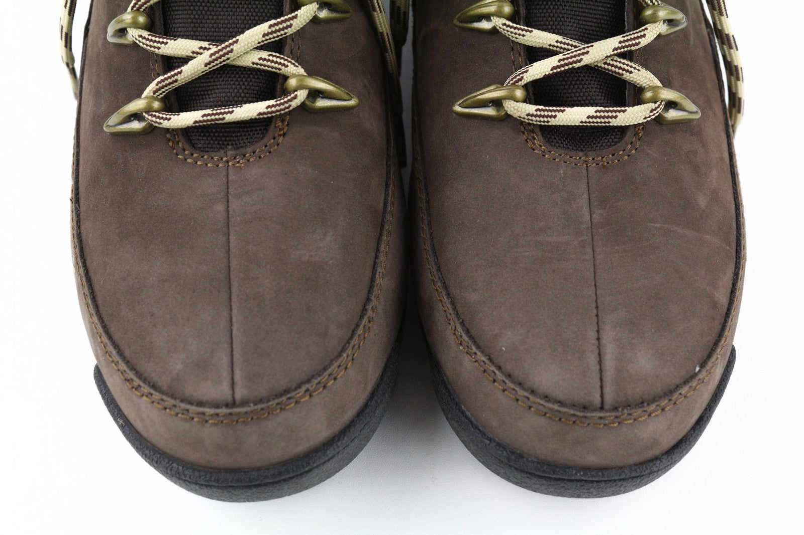 TIMBERLAND 6823R Men's Brown Leather Boots EU46 UK11.5 Lace Ankle Anti Fatigue