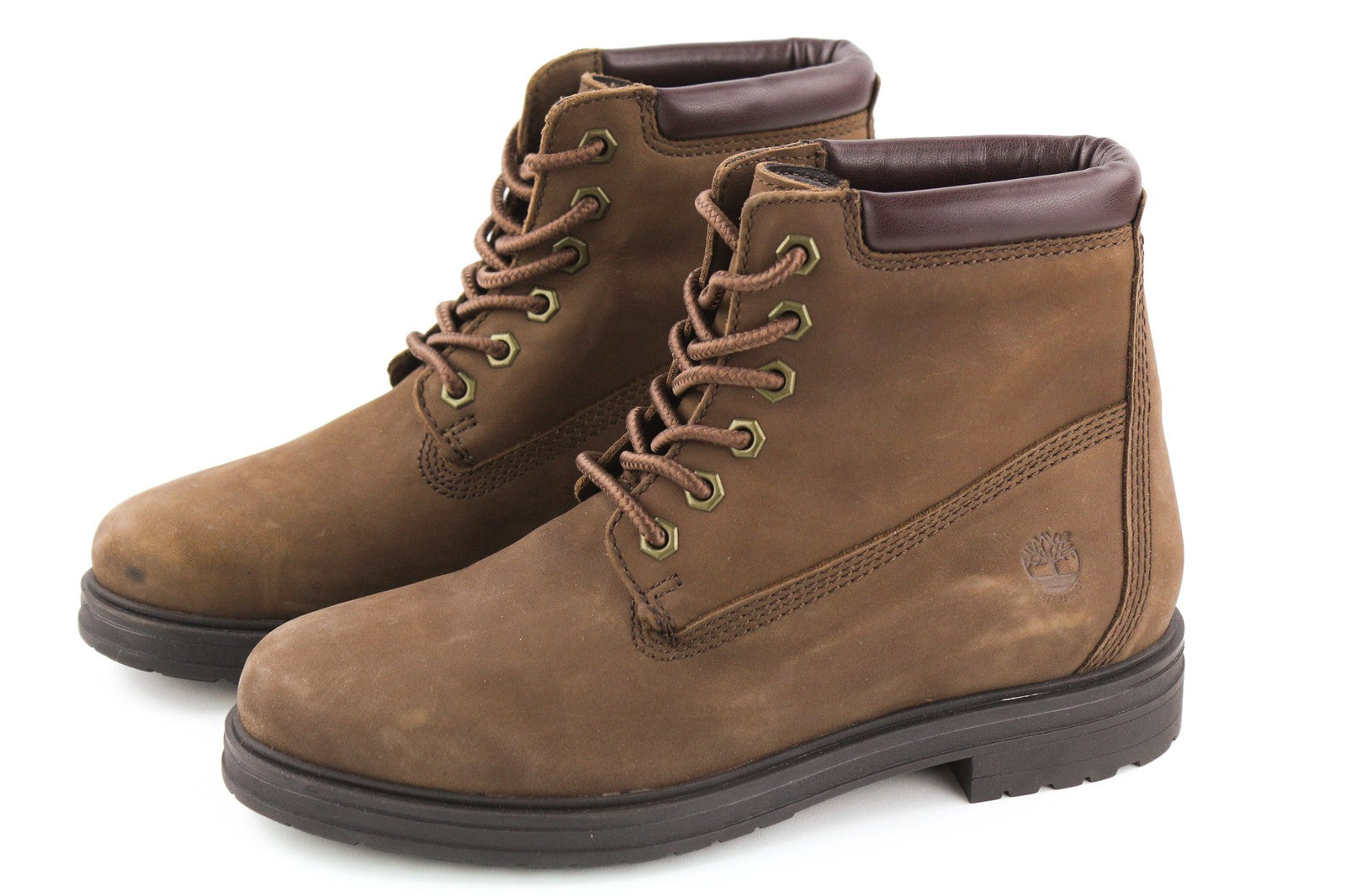 TIMBERLAND TB0A2HCV931 moteriški aulinukai, EU38, UK5, rudi, odiniai, vandeniui atsparūs, suvarstomi. 