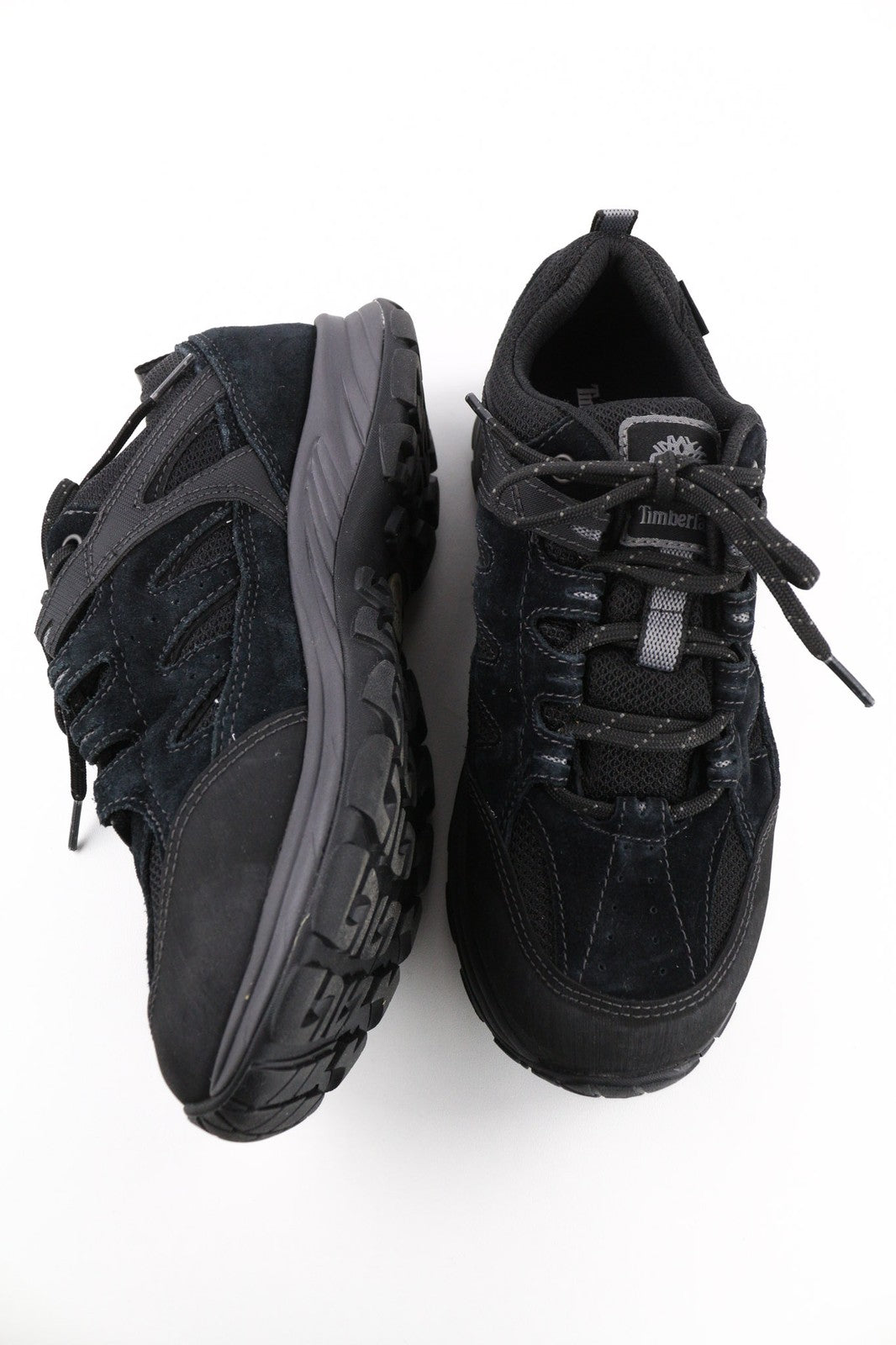 TIMBERLAND vyriški sportbačiai EU41 UK7 juodos odos „Gore-Tex“ apvali nosis „Ortholite“ 