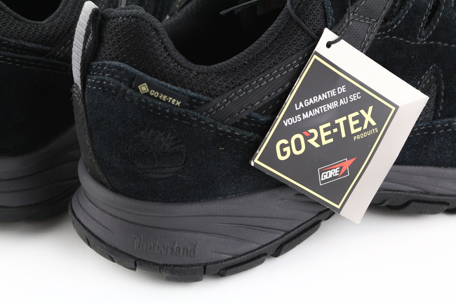 TIMBERLAND vyriški sportbačiai EU41 UK7 juodos odos „Gore-Tex“ apvali nosis „Ortholite“ 