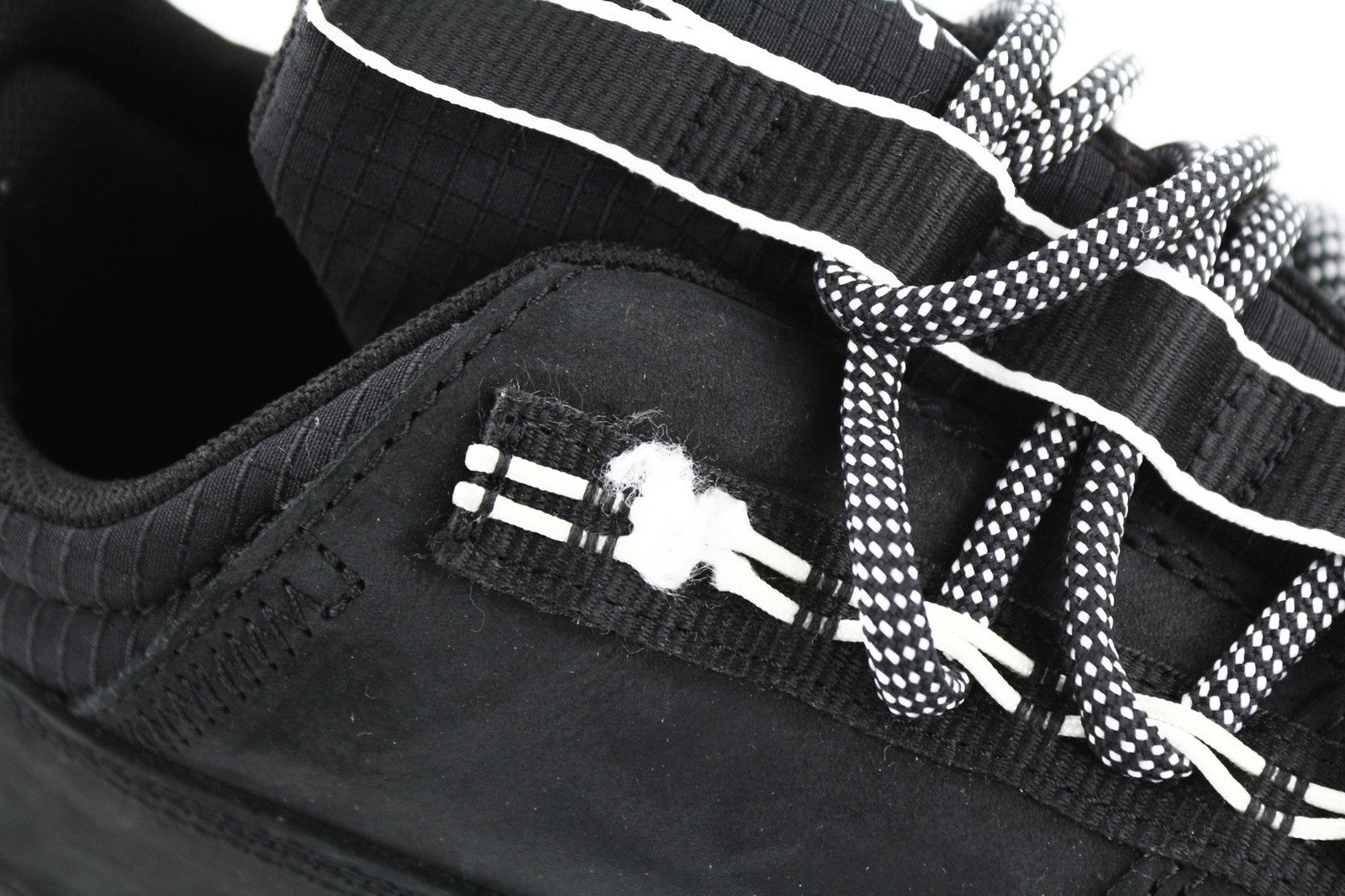 TIMBERLAND vyriški sportbačiai EU41.5 7.5 juodi odiniai žali Stride suvarstomi žemi bateliai 