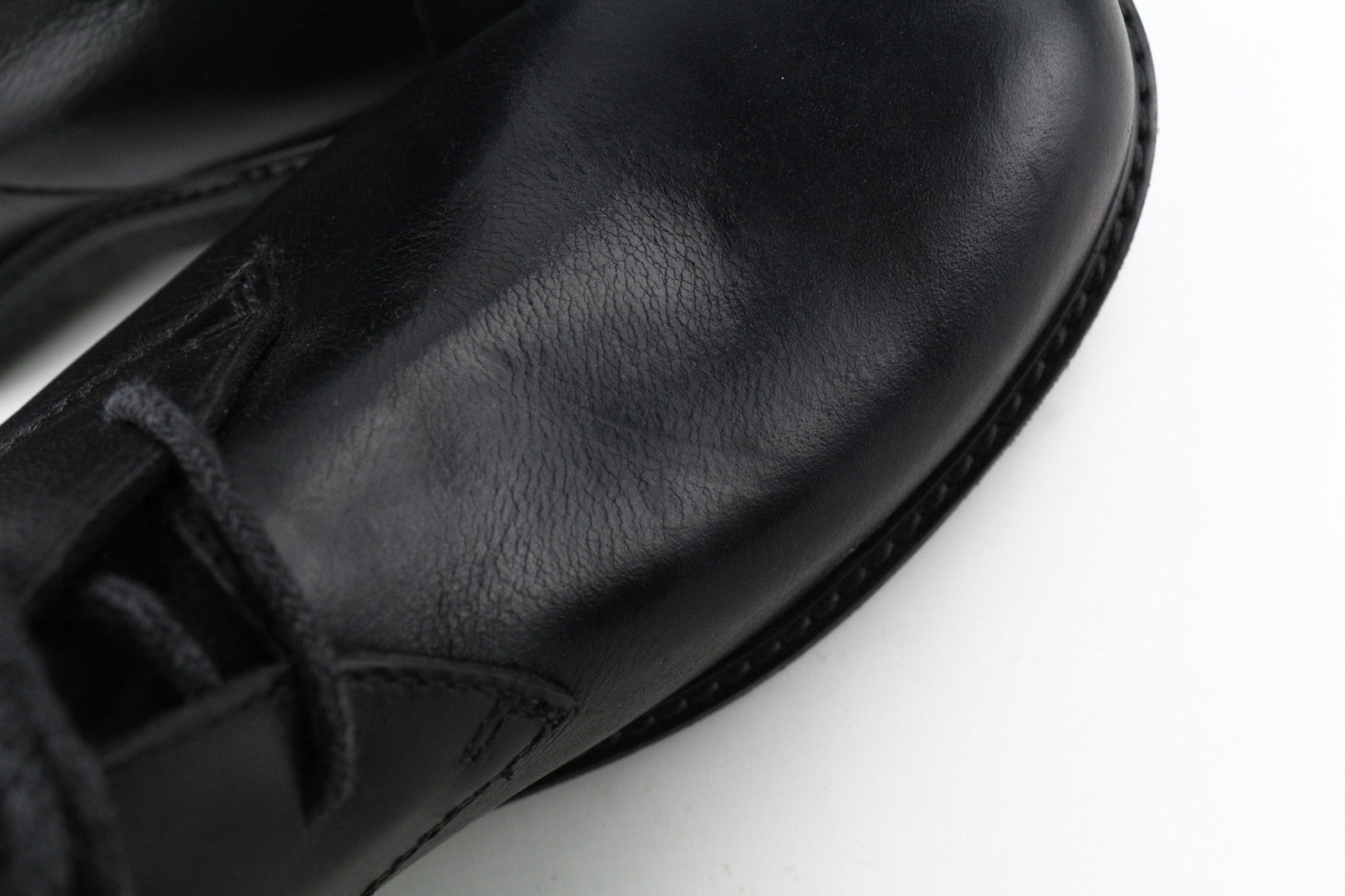 TIMBERLAND A2KCW Men's Shoes EU43 UK8.5 Black Leather High Top Lace Up Boots Tab