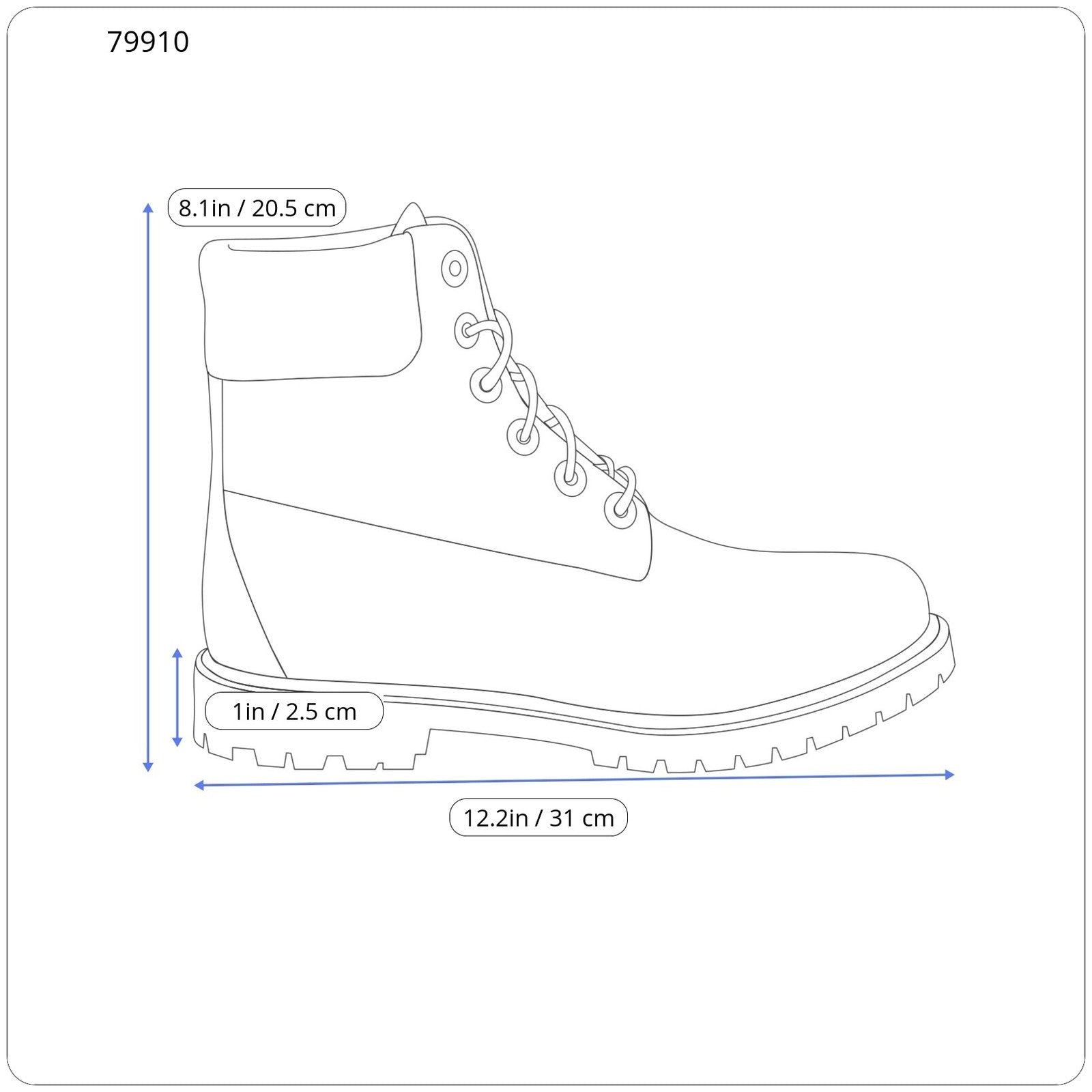 TIMBERLAND A2HB2 vyriški rudi ReBOTL odiniai batai EU45 UK10.5 su raišteliais 