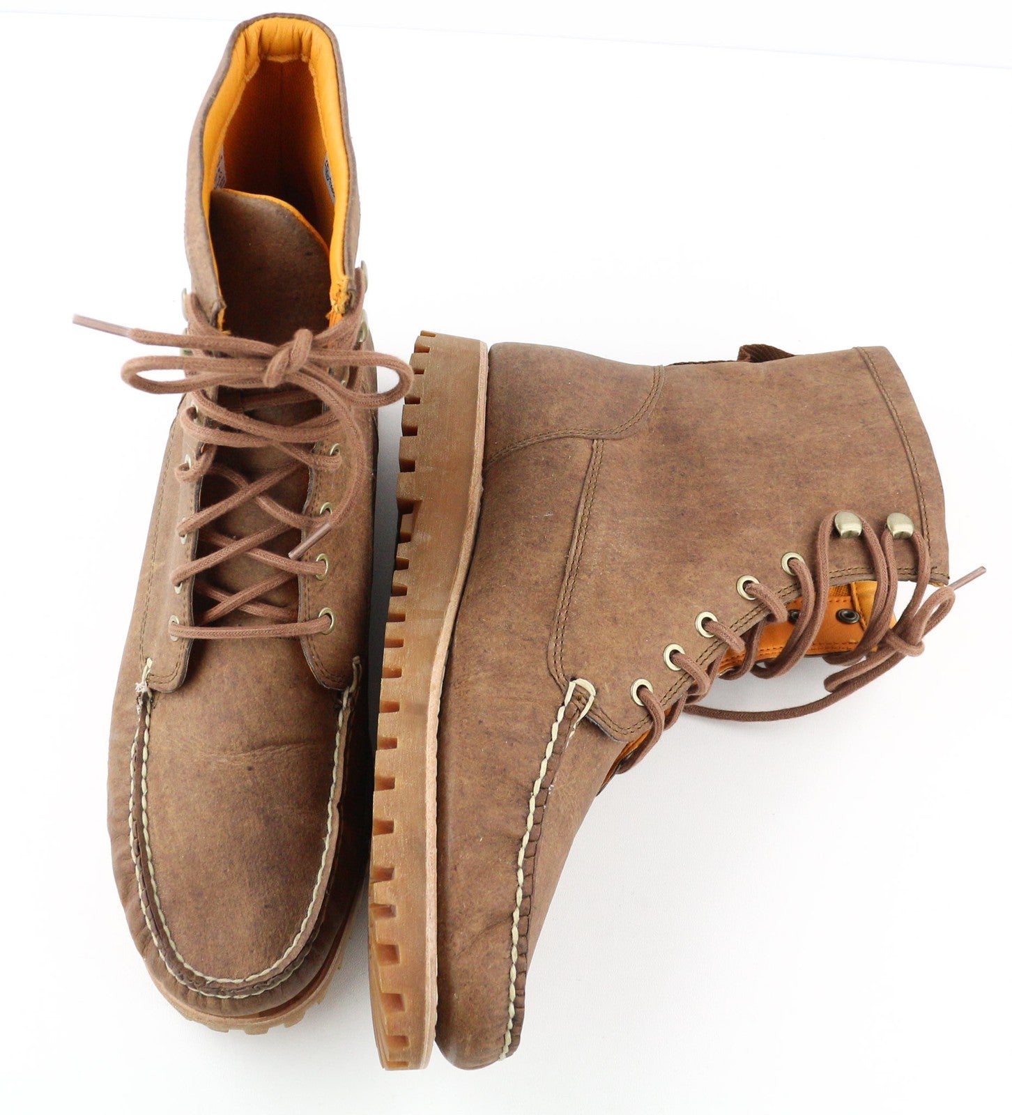 TIMBERLAND A2HB2 vyriški rudi ReBOTL odiniai batai EU45 UK10.5 su raišteliais 