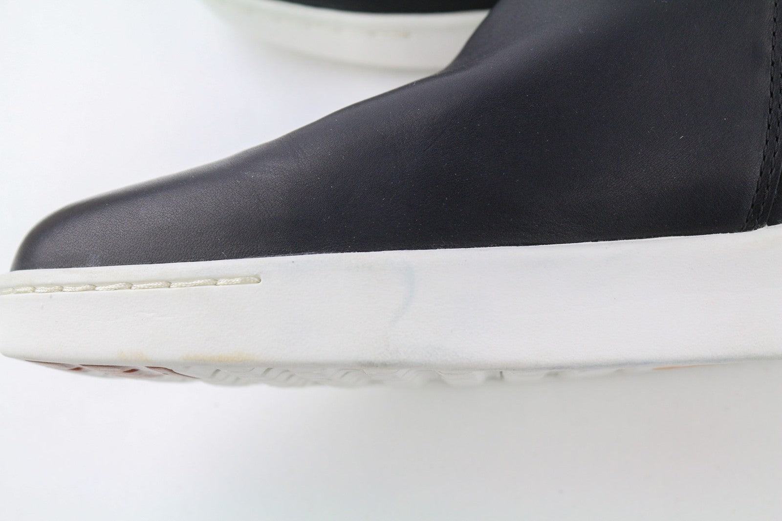 TIMBERLAND A2FUS moteriški juodi ReBOTL batai, odiniai, aukštakulniai, EU41, UK7.5, šoniniai 