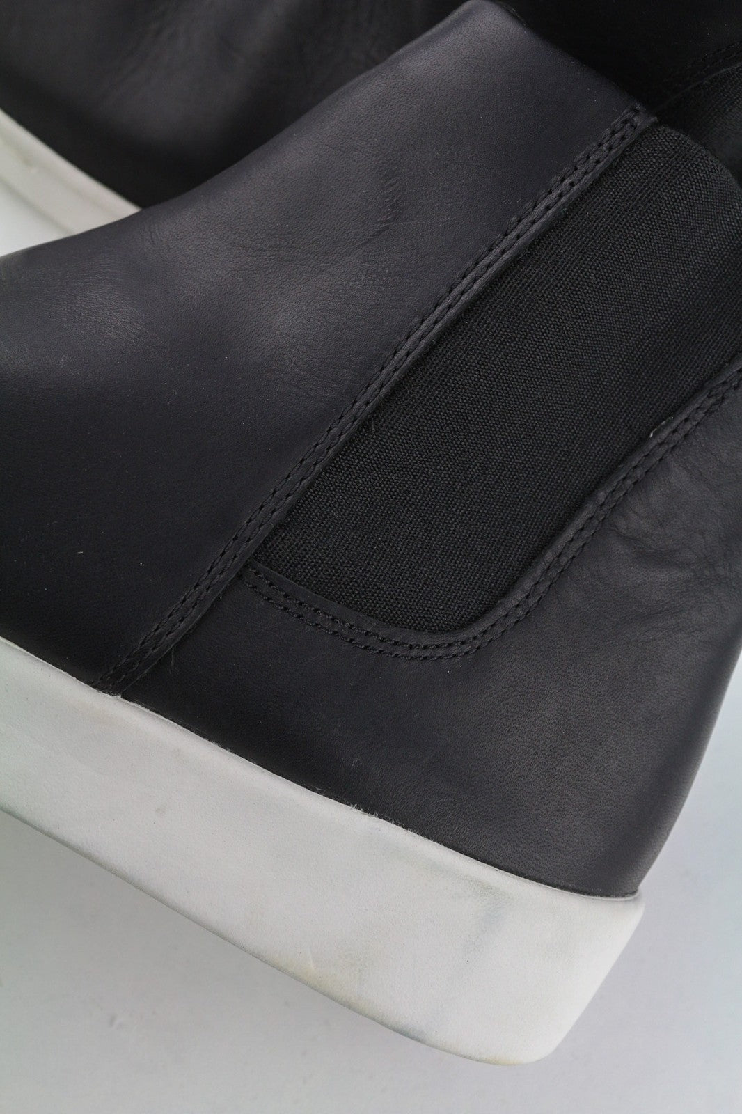 TIMBERLAND A2FUS moteriški juodi ReBOTL batai, odiniai, aukštakulniai, EU41, UK7.5, šoniniai 