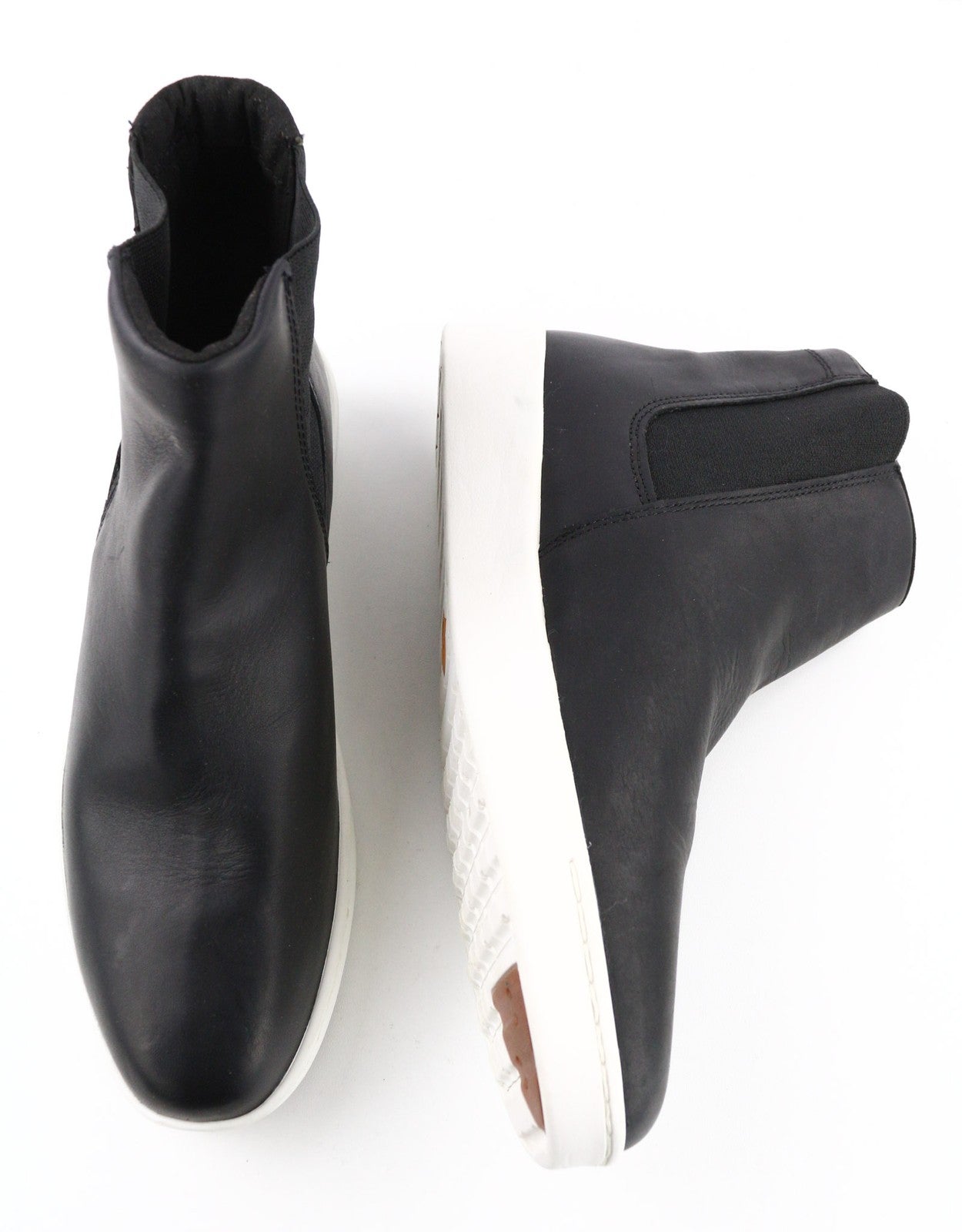 TIMBERLAND A2FUS moteriški juodi ReBOTL batai, odiniai, aukštakulniai, EU41, UK7.5, šoniniai 