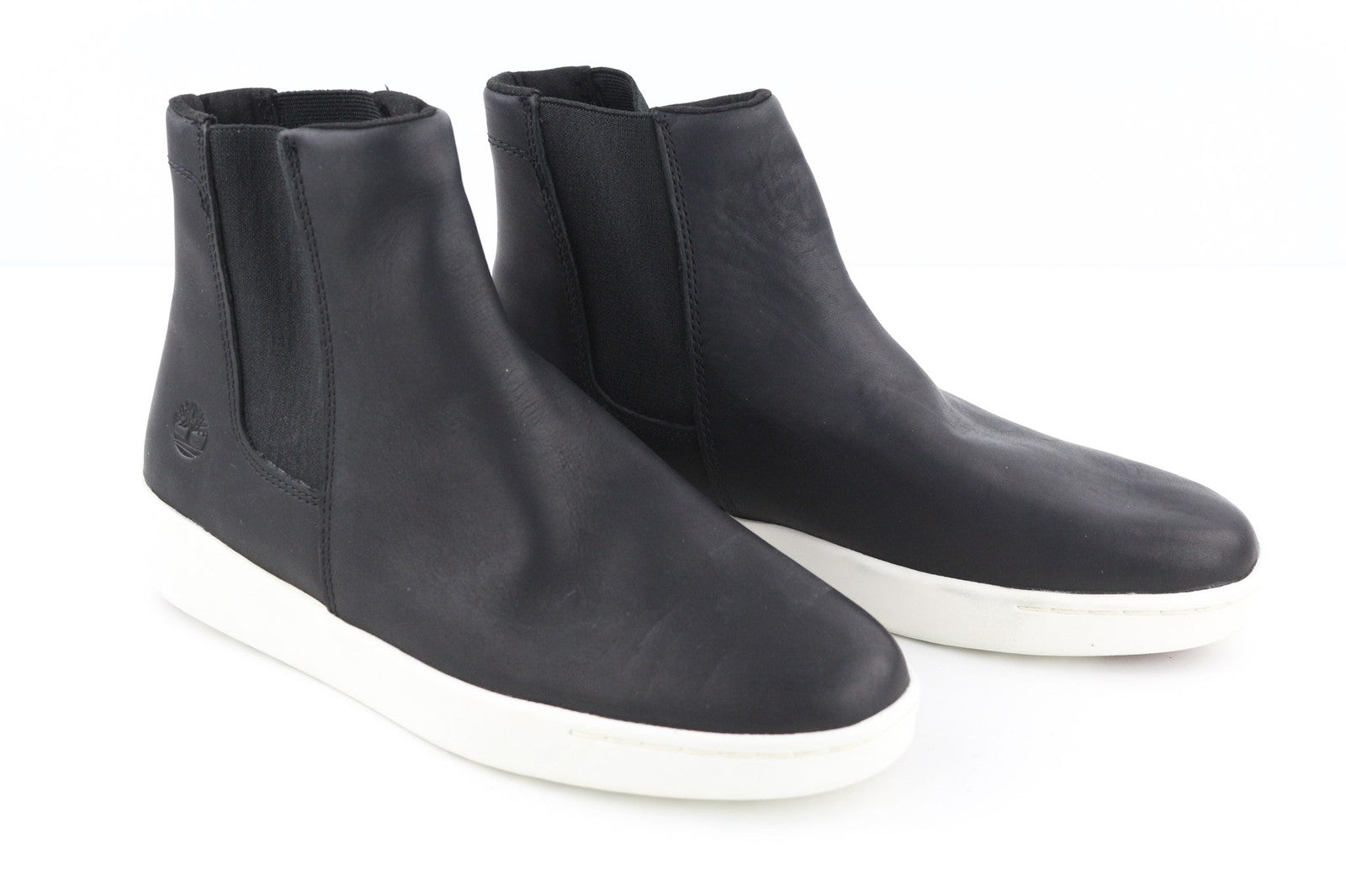 TIMBERLAND A2FUS moteriški juodi odiniai batai EU40 UK6.5 su užtrauktuku iš šono ReBOTL 