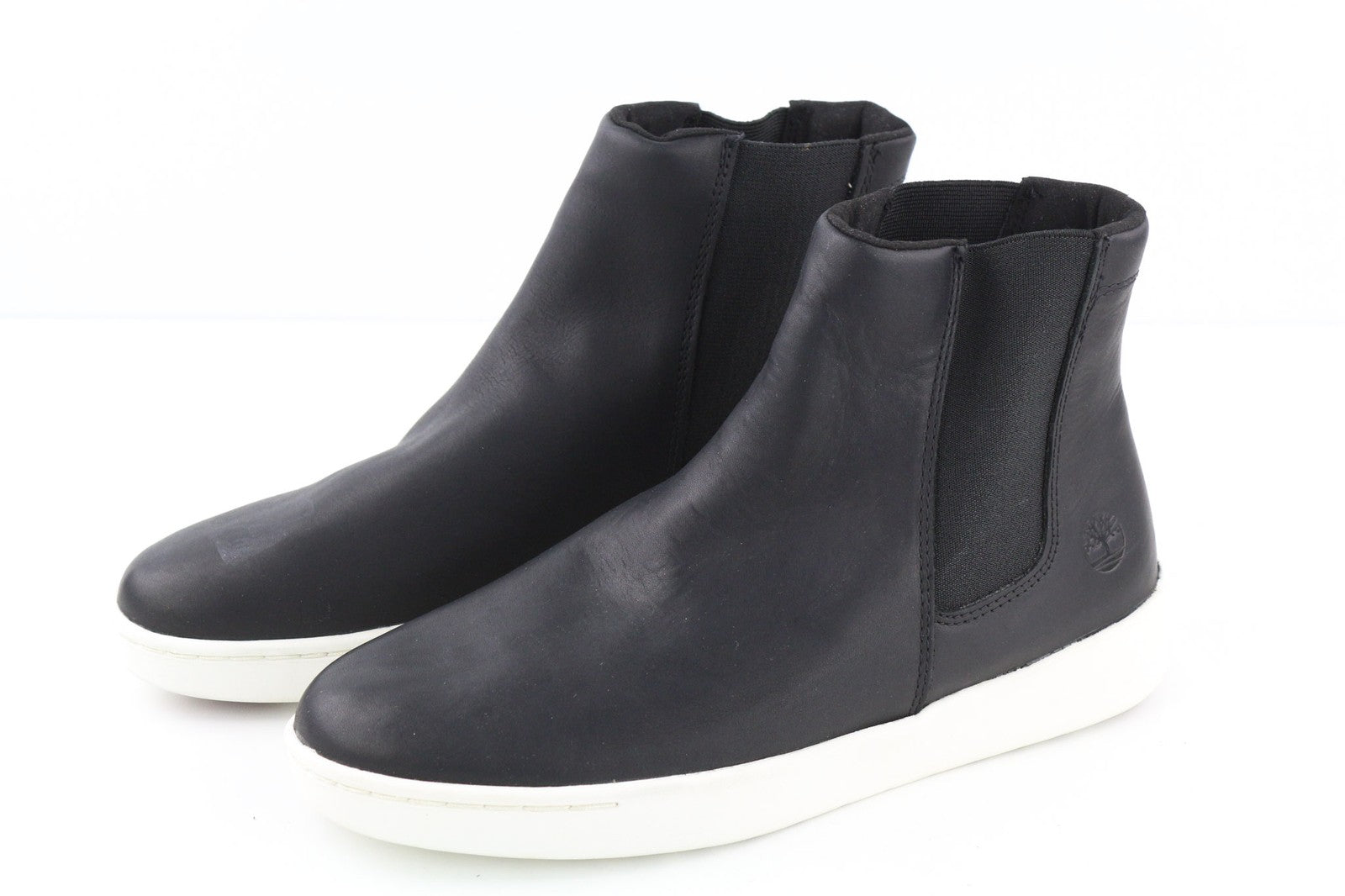 TIMBERLAND A2FUS moteriški juodi odiniai batai EU40 UK6.5 su užtrauktuku iš šono ReBOTL 