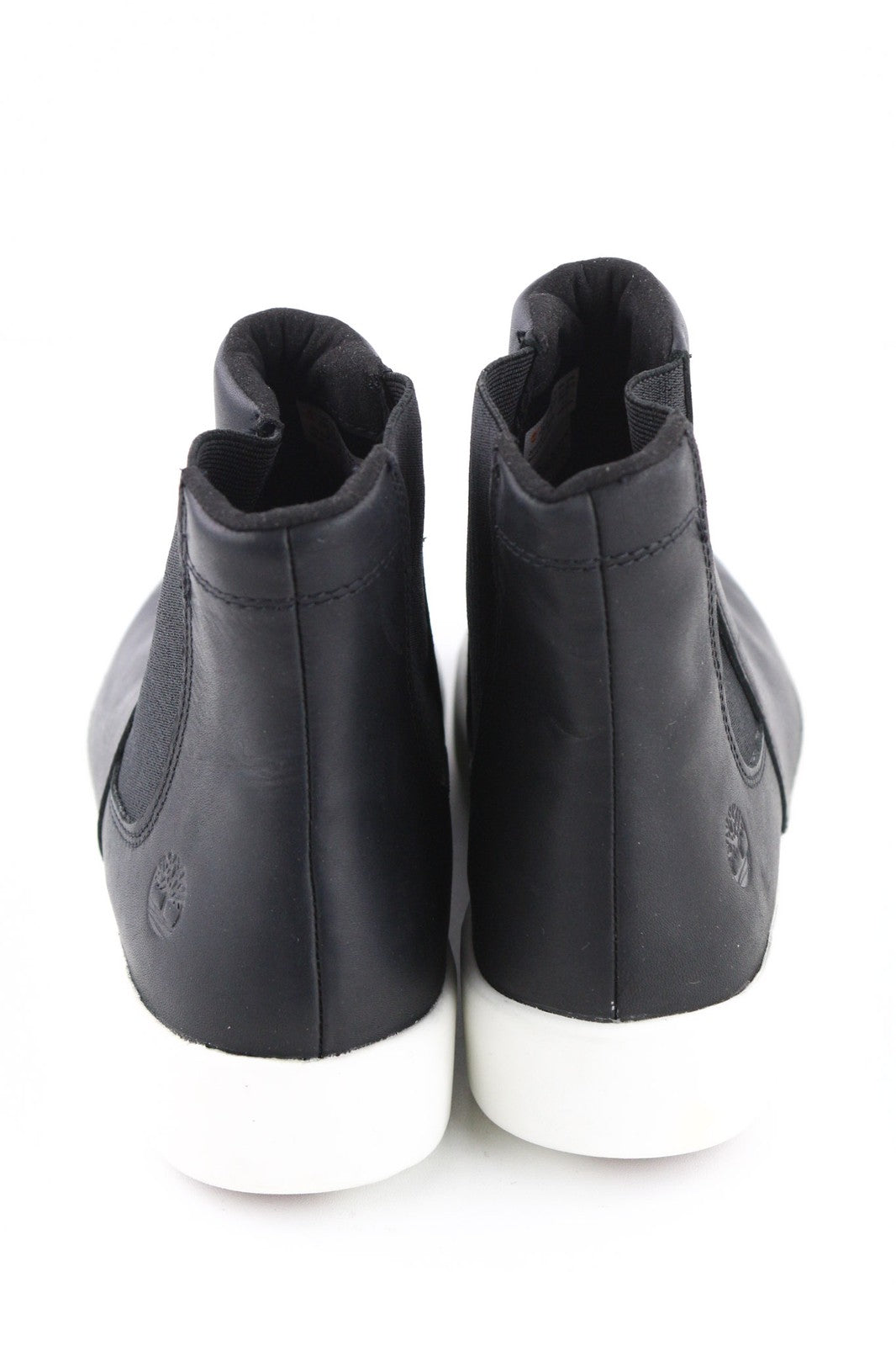 TIMBERLAND A2FUS moteriški juodi odiniai batai EU40 UK6.5 su užtrauktuku iš šono ReBOTL 