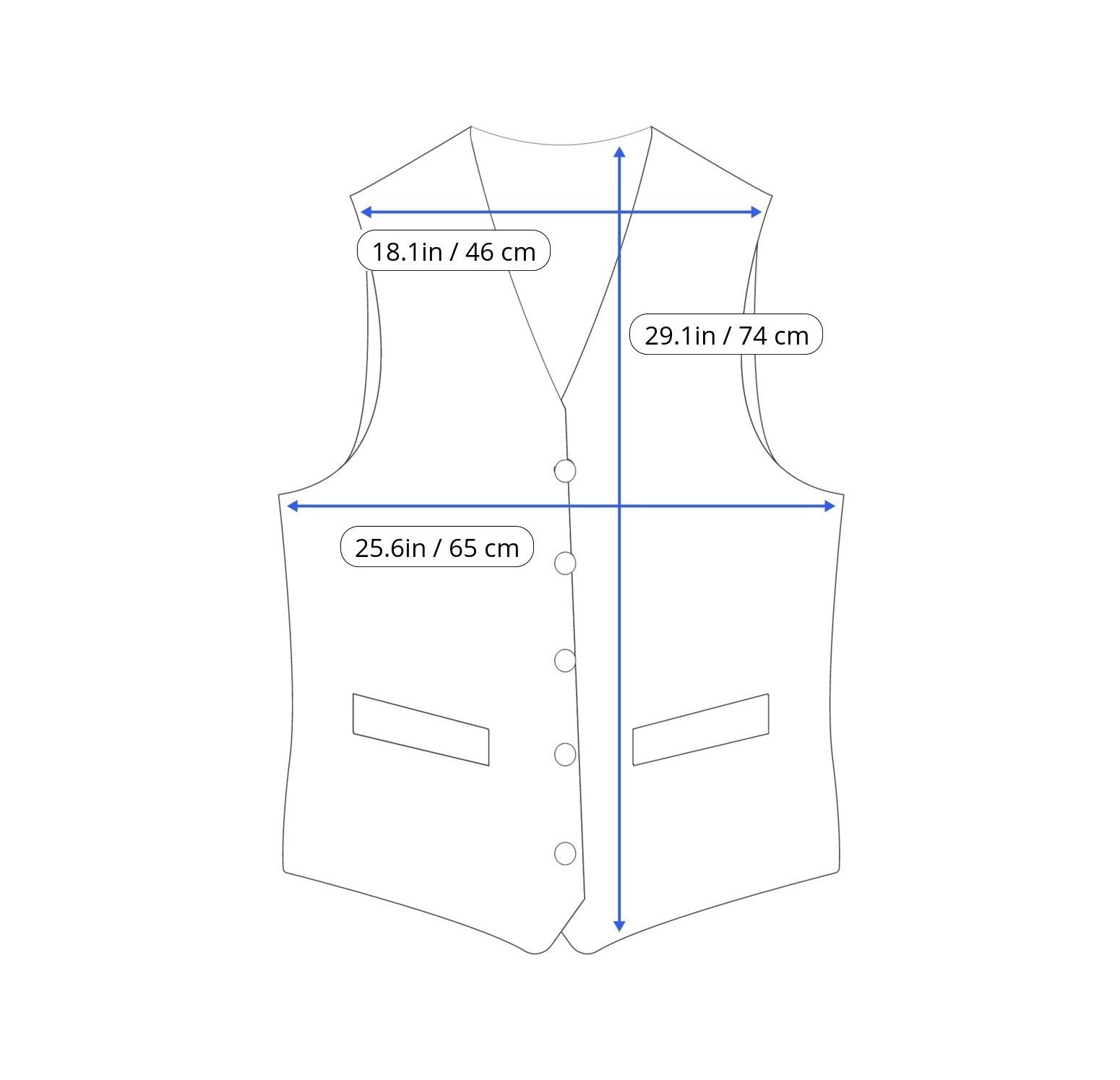 SUITSUPPLY Ferrara vyriška liemenė UK60R mėlyna plona vilnonė V formos iškirpte su sagomis 