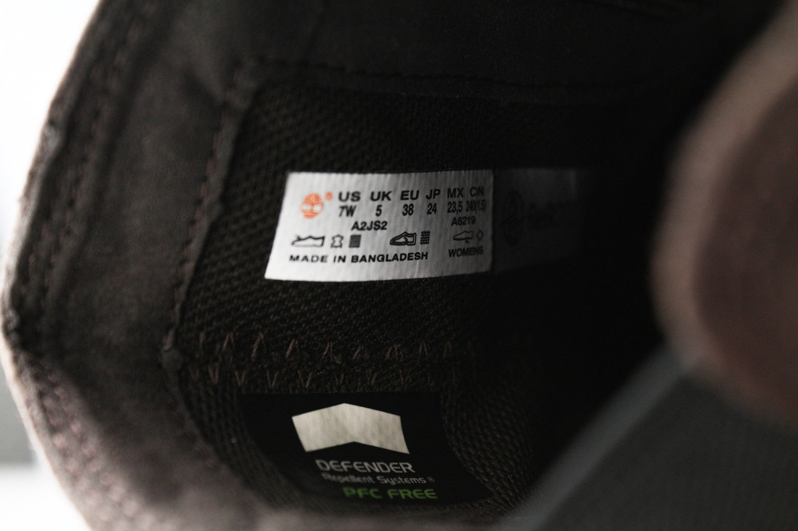 TIMBERLAND A2JS2 moteriški batai EU38 UK5 Defender System odiniai aulinukai su šonine panele 