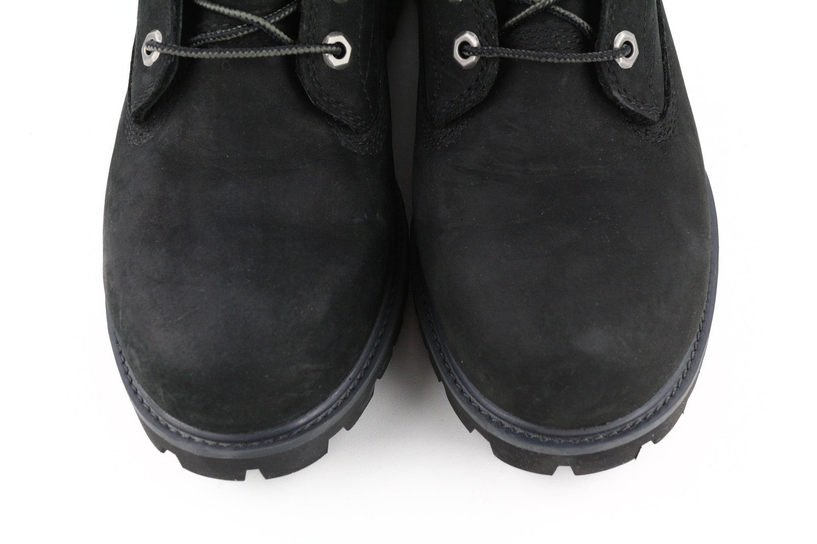 TIMBERLAND 6939R vyriški juodi odiniai batai, EU41.5, 7.5, aukštakulniai, apvali nosis, suvarstomi 