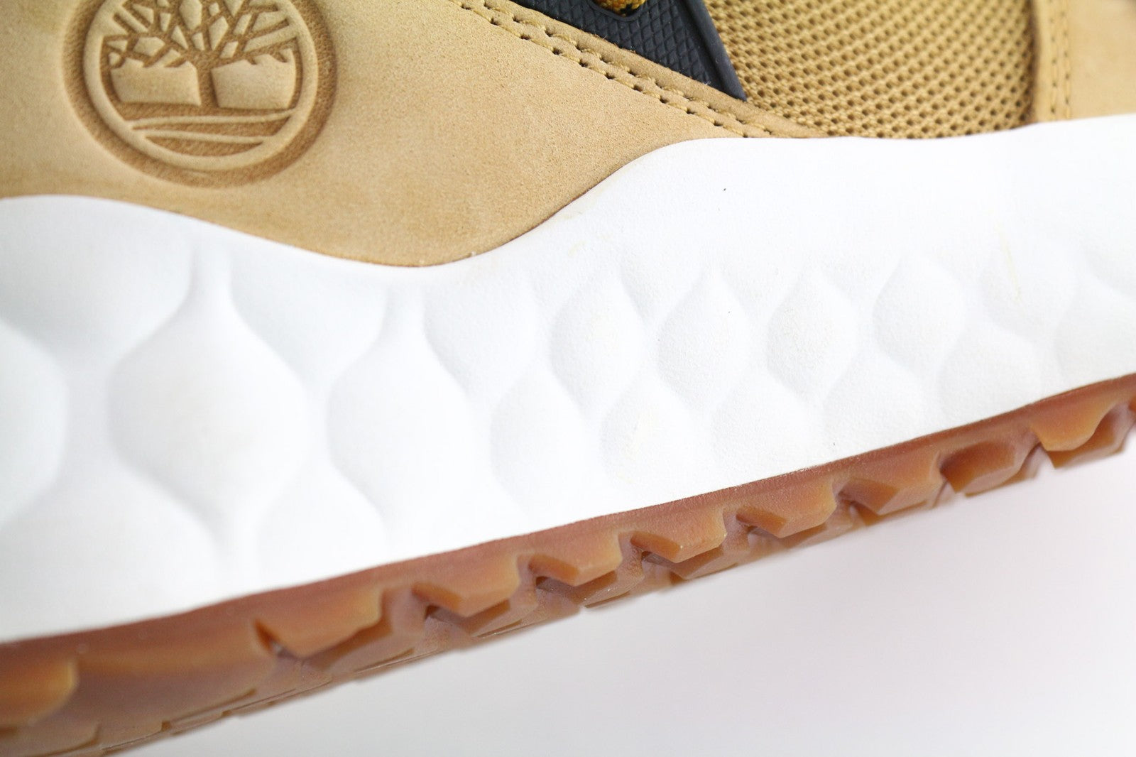 TIMBERLAND A2BK8 vyriški sportbačiai EU40 UK6.5 žali Stride ReBOTL odiniai suvarstomi bateliai 