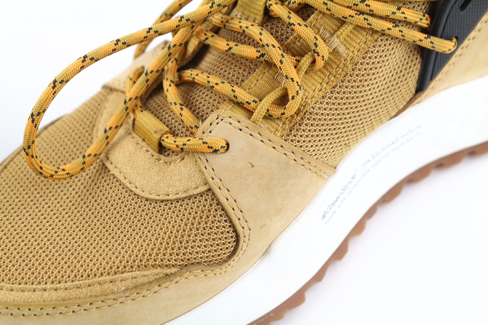 TIMBERLAND A2BK8 vyriški sportbačiai EU40 UK6.5 žali Stride ReBOTL odiniai suvarstomi bateliai 