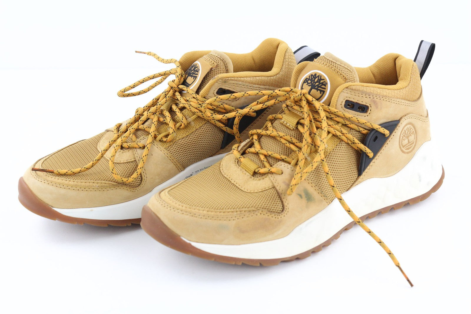 TIMBERLAND A2BK8 vyriški sportbačiai EU40 UK6.5 žali Stride ReBOTL odiniai suvarstomi bateliai 