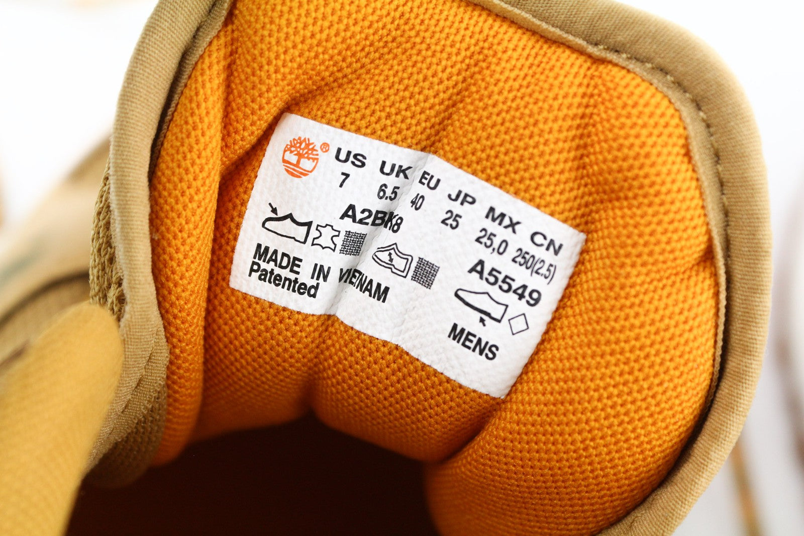 TIMBERLAND A2BK8 vyriški sportbačiai EU40 UK6.5 žali Stride ReBOTL odiniai suvarstomi bateliai 