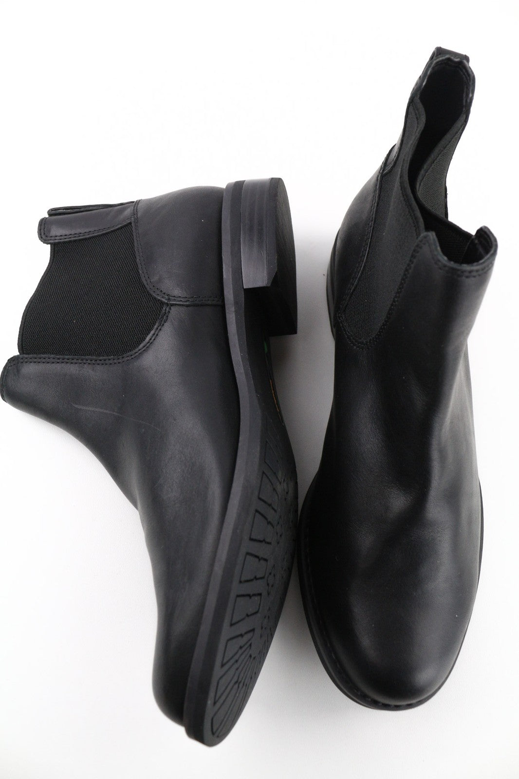 TIMBERLAND A1KHL moteriški batai EU40.5 UK6.5 juodi odiniai vidurio viršutiniai šoniniai įdėklai 