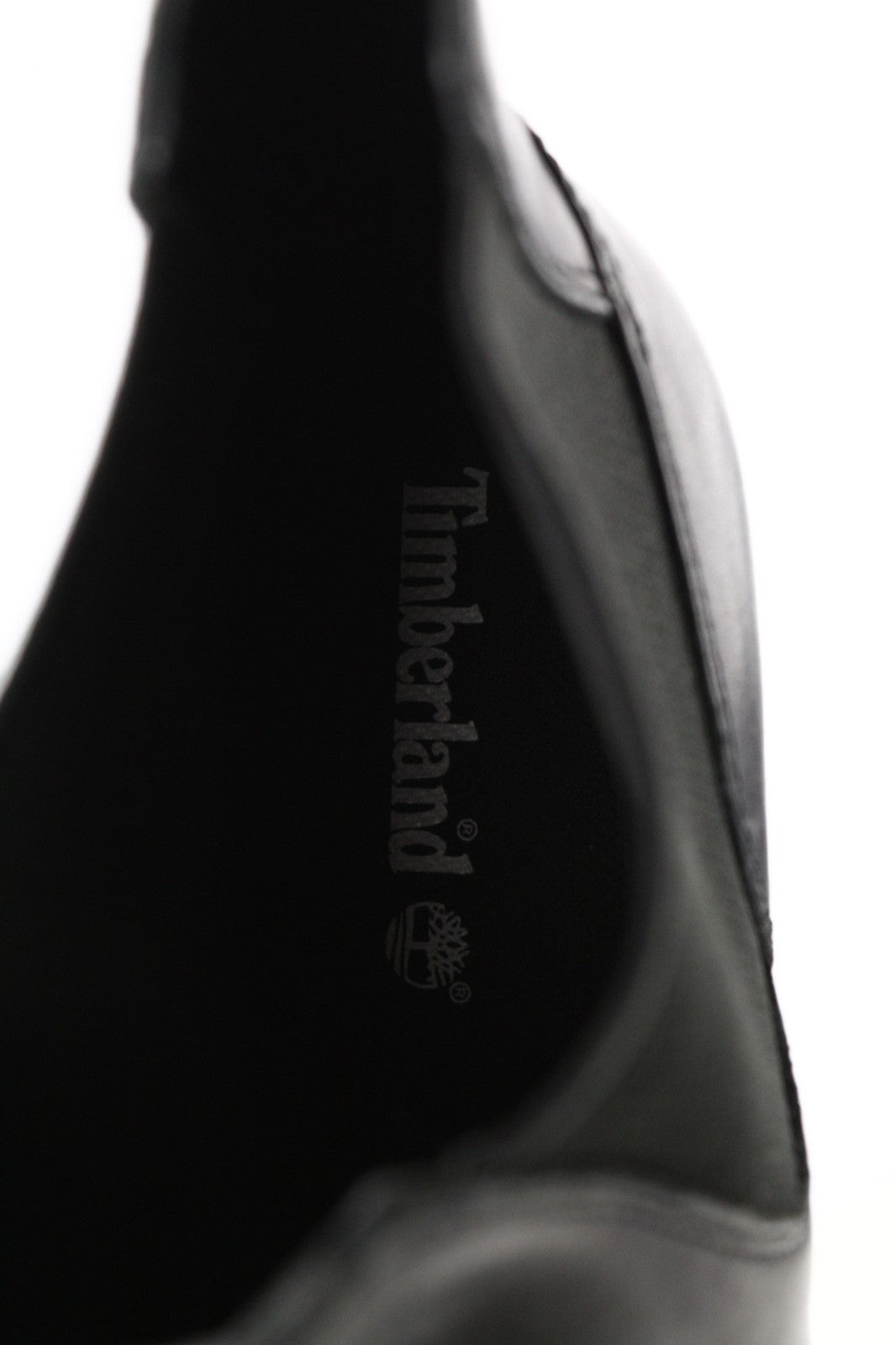 TIMBERLAND A1KHL moteriški batai EU40.5 UK6.5 juodi odiniai vidurio viršutiniai šoniniai įdėklai 